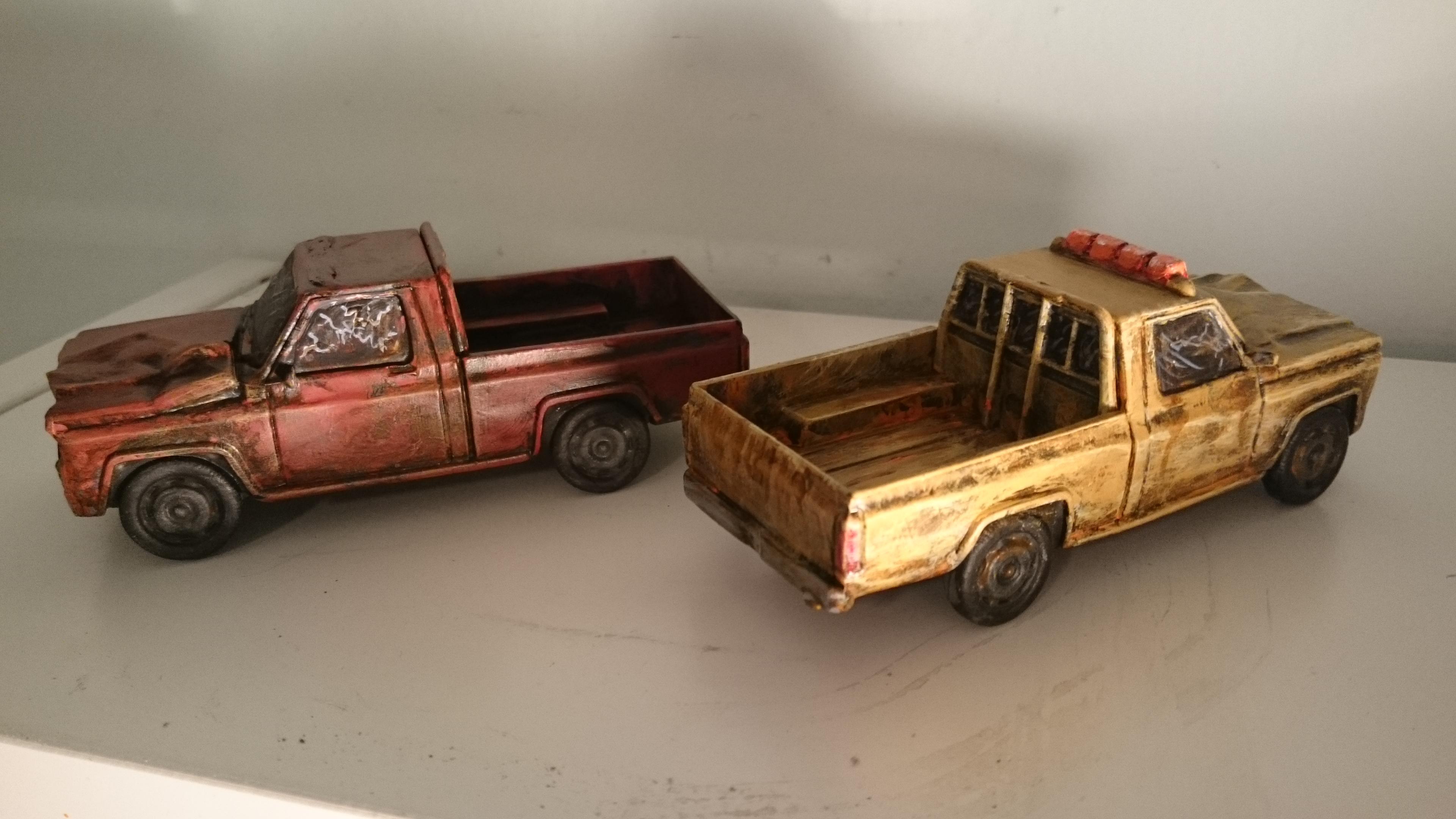 Terrain, Pickup sides