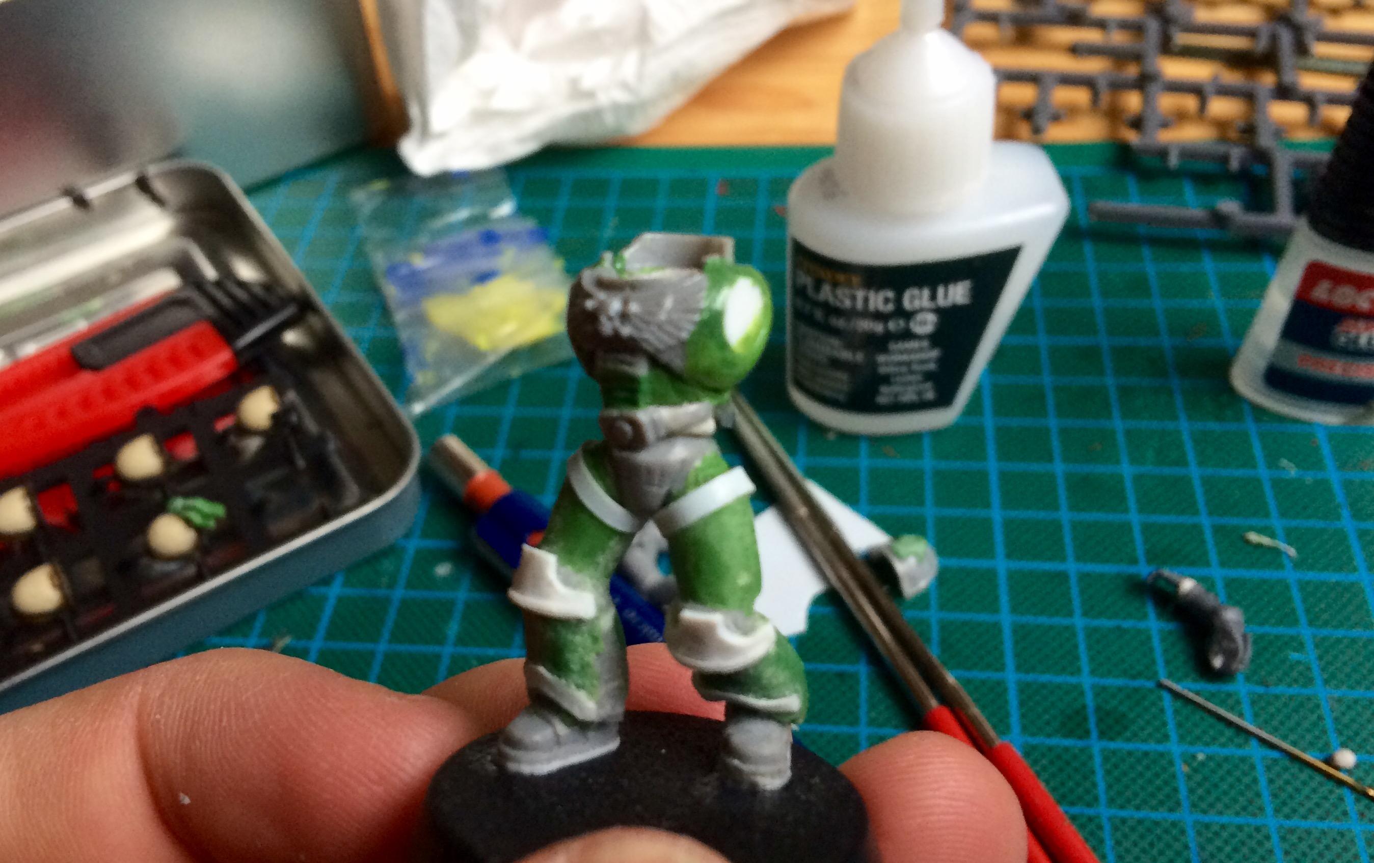 Art Scale, Blood Ravens, Conversion, Converting, Kitbash, Space Marines, True-scale