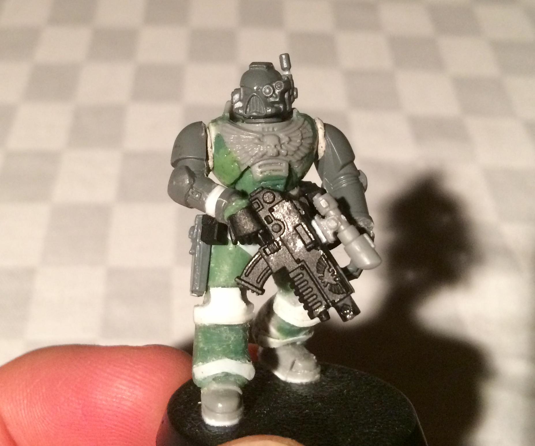 Art Scale, Blood Ravens, Conversion, Converting, Kitbash, Space Marines, True-scale
