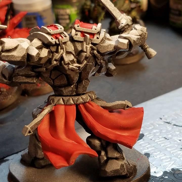 Rune Golem in Progress