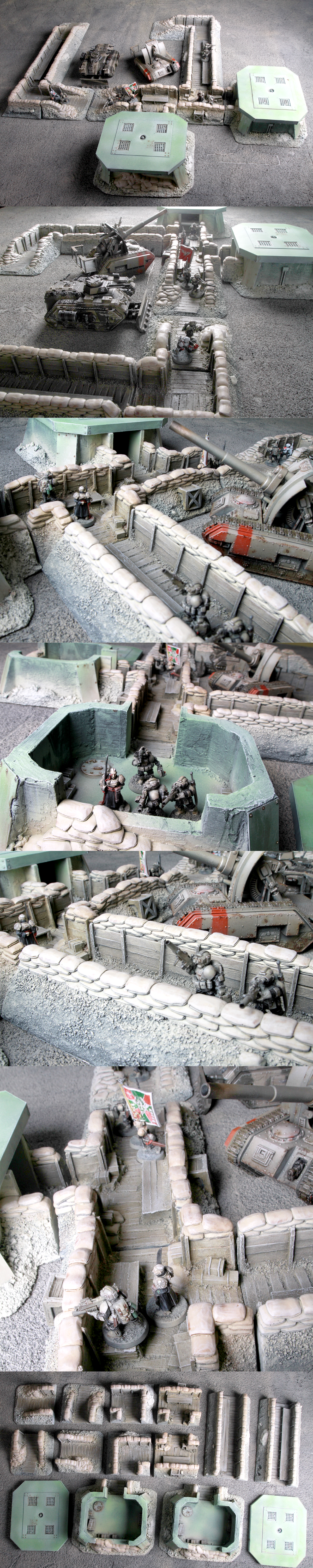 Astra Militarum, Fortification, Imperial Guard, Trench