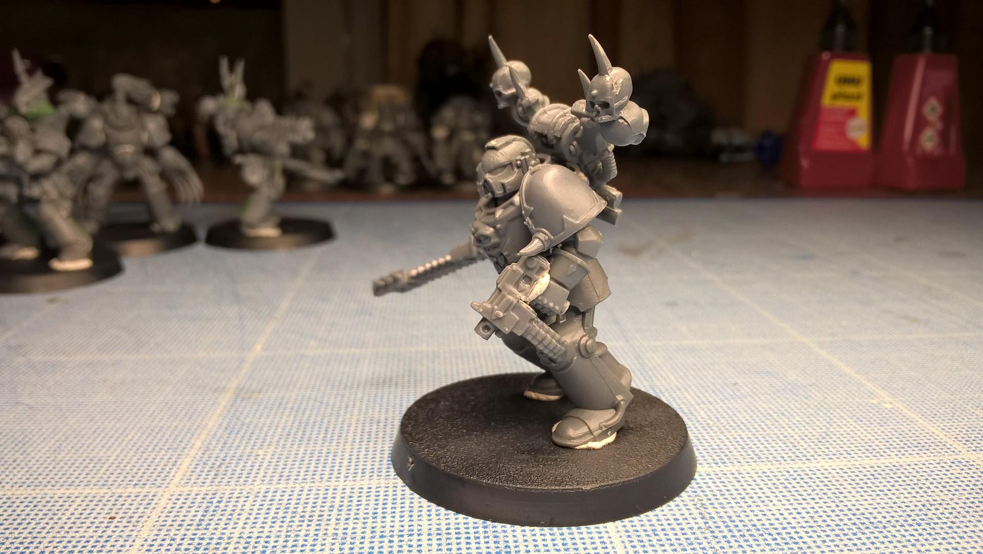 Chaos Space Marines, Conversion, True Scale, Warhammer 40,000