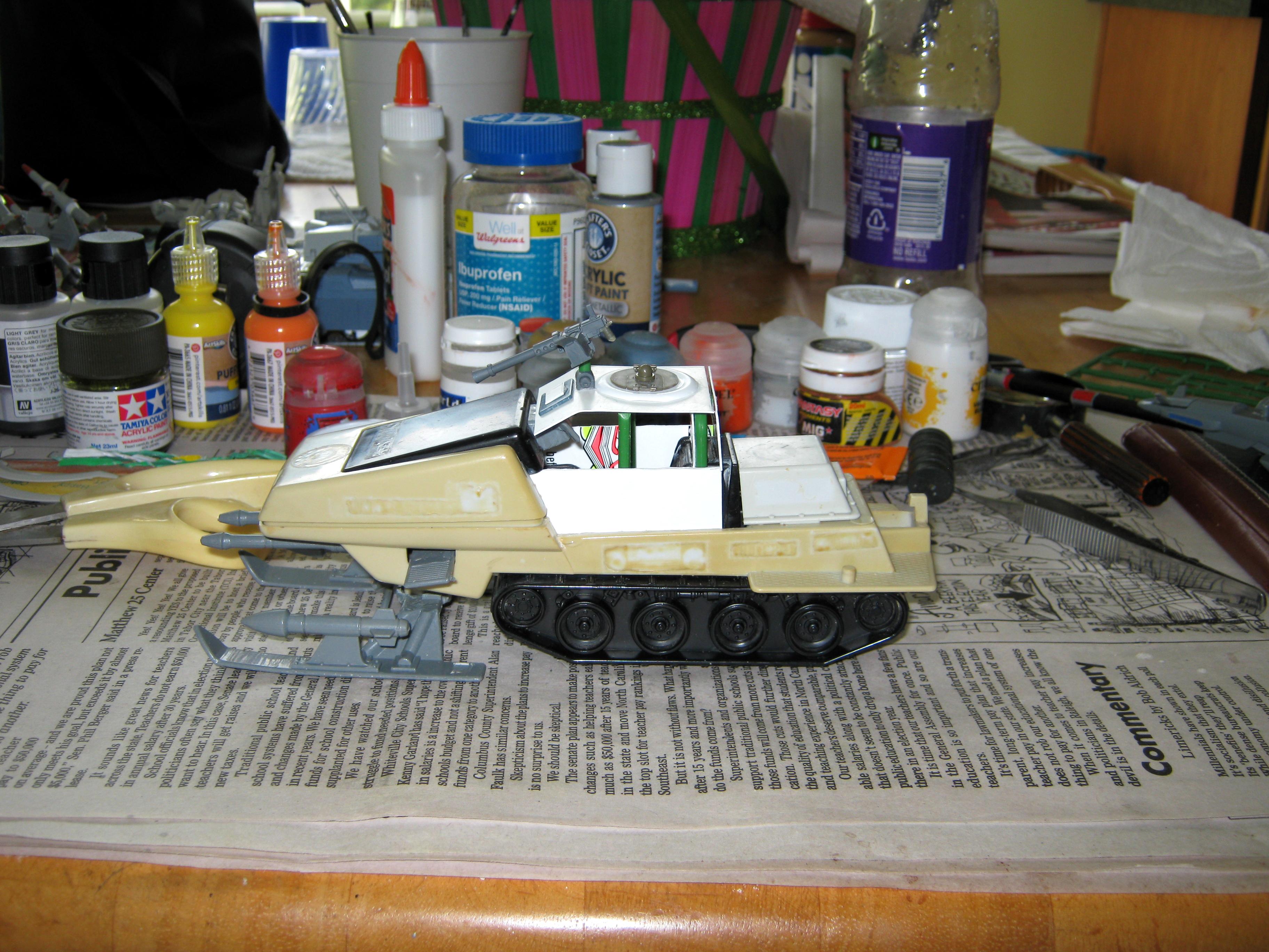 Afv, Armored Fighting Vehicle, Atv, Command Vehicle, Commissar Tank, Conversion, Fast Attack, G.i. Joe, Imperial, Polar Battle Bear, Recon Vehicle, Scout Vehicle, Ski-doo, Skimobile, Snowmobile, Toy