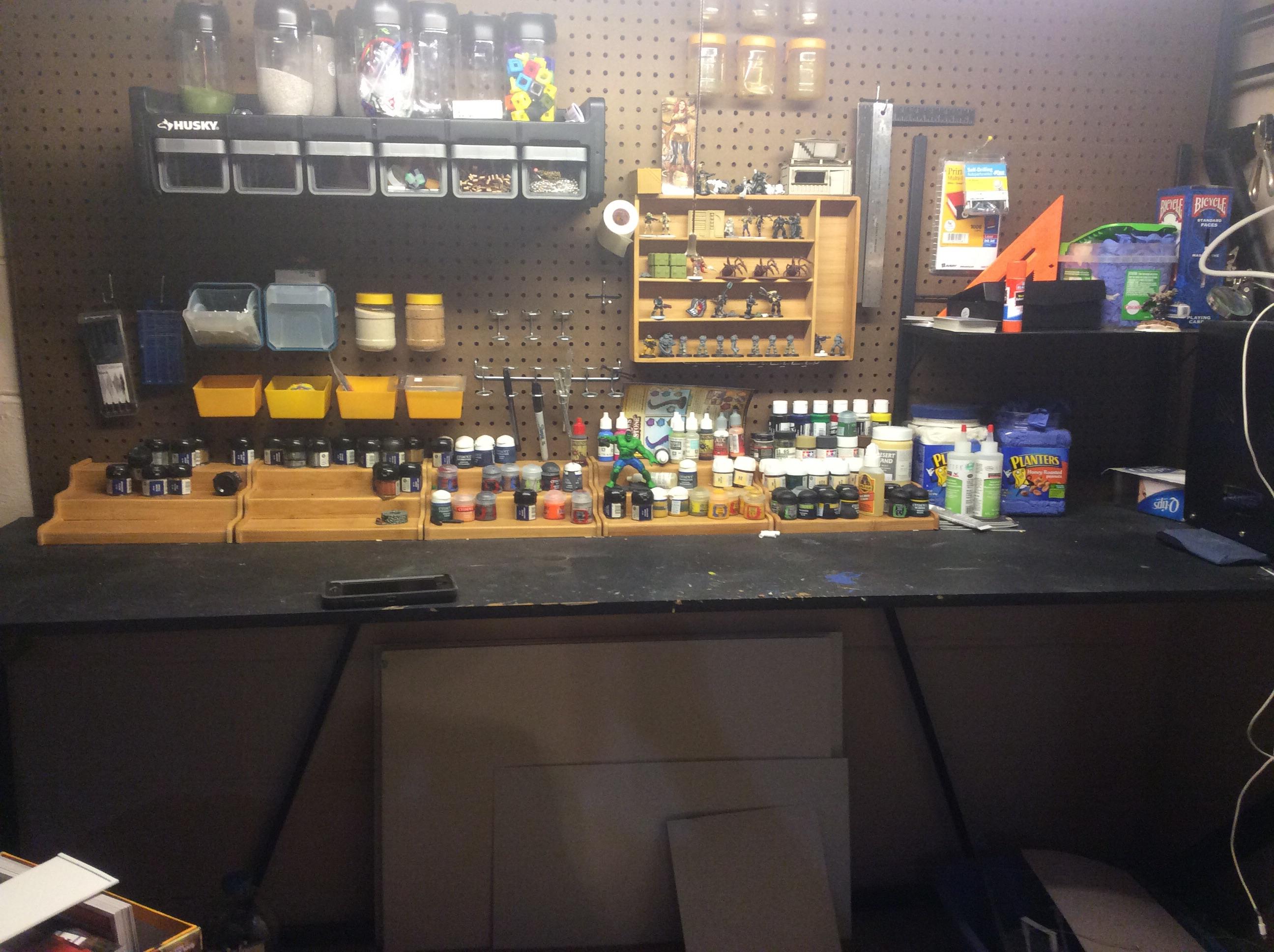 Desk cleared