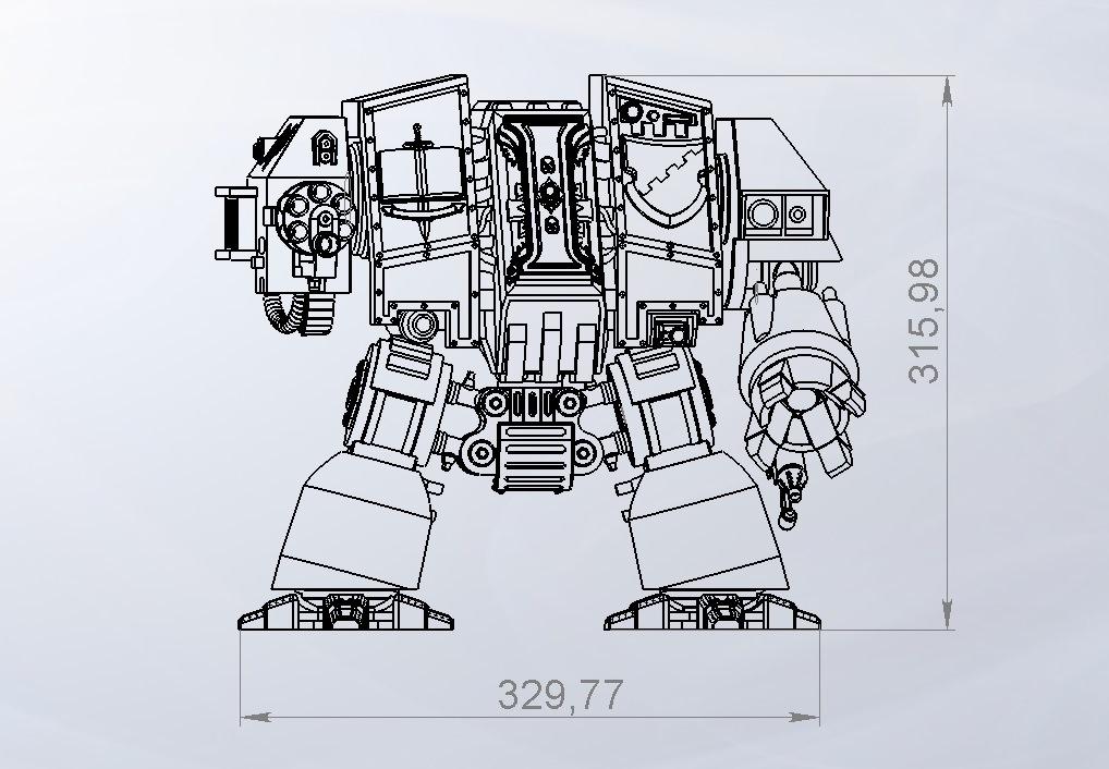 Sketch with dimensions
