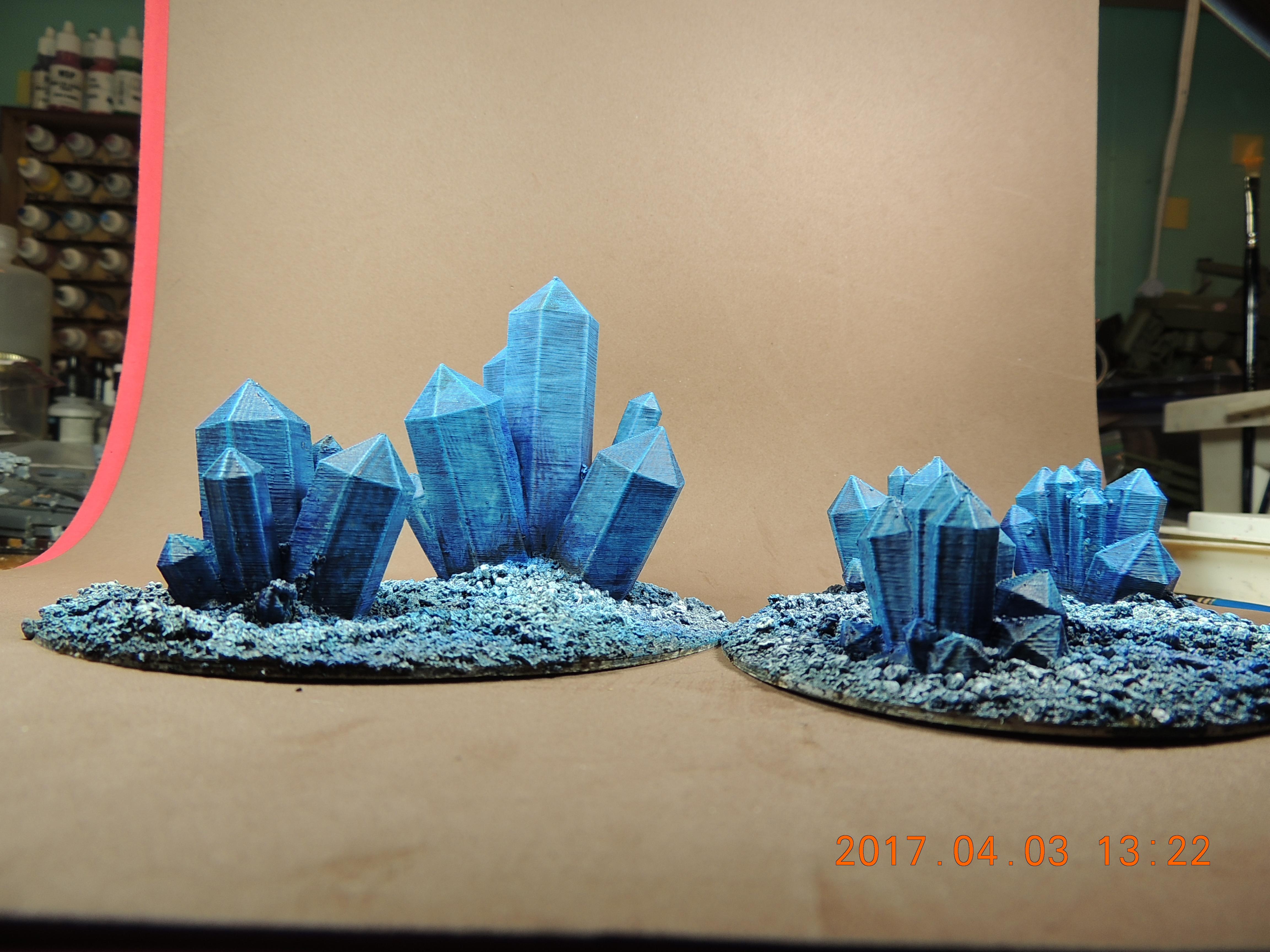 Crystals, Necrons, Terrain