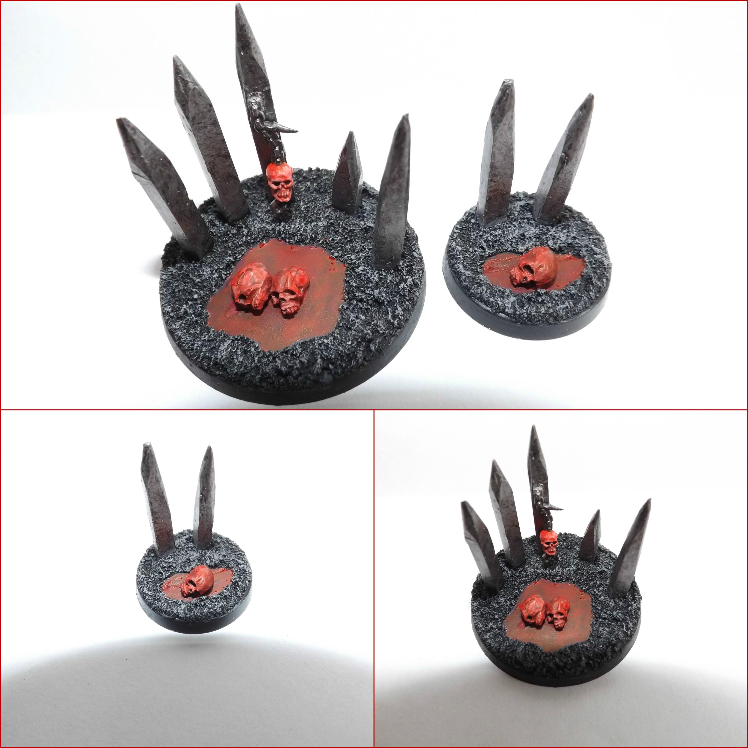 Objective Marker, Chaos Khorne,Objective Markers