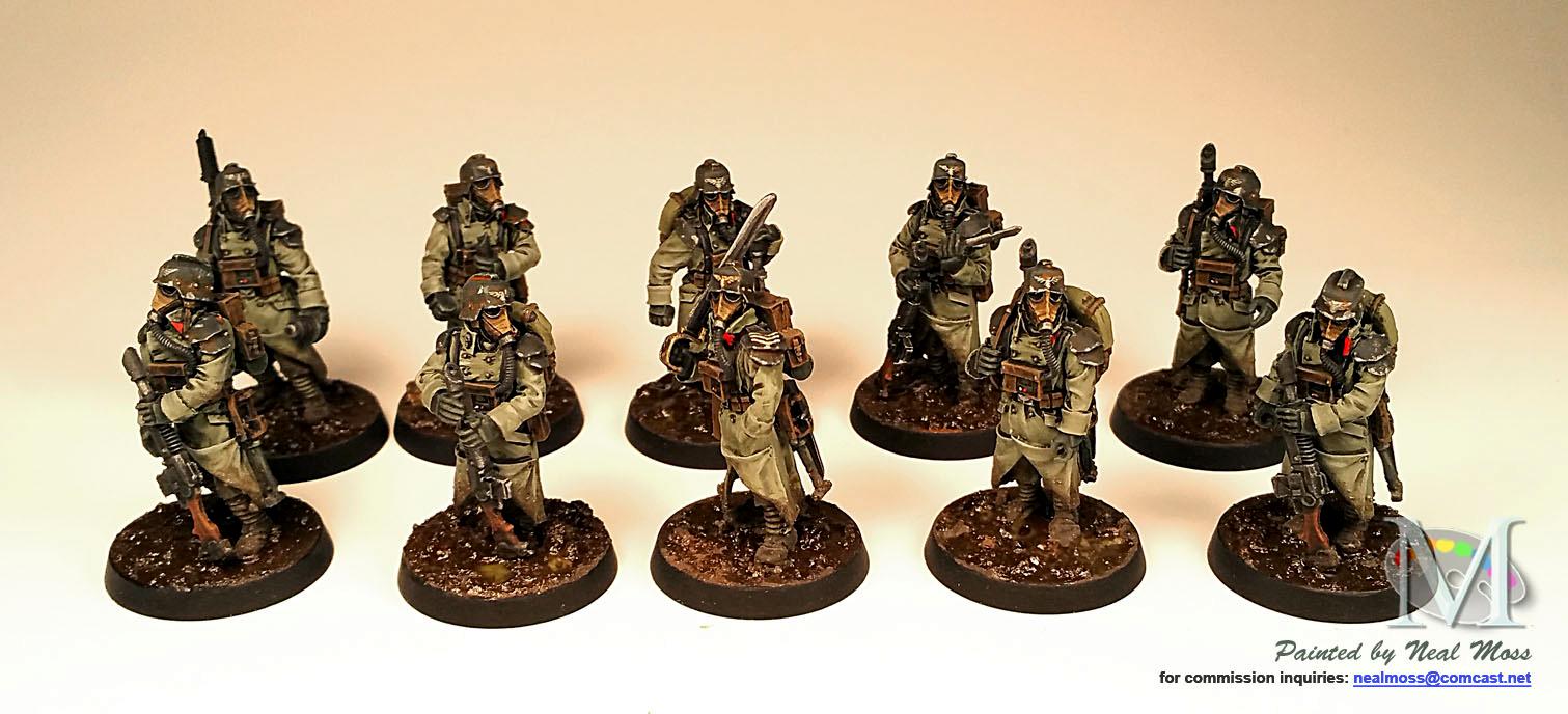 Death, Death Korps of Krieg, Guard, Imperial, Infantry, Korps