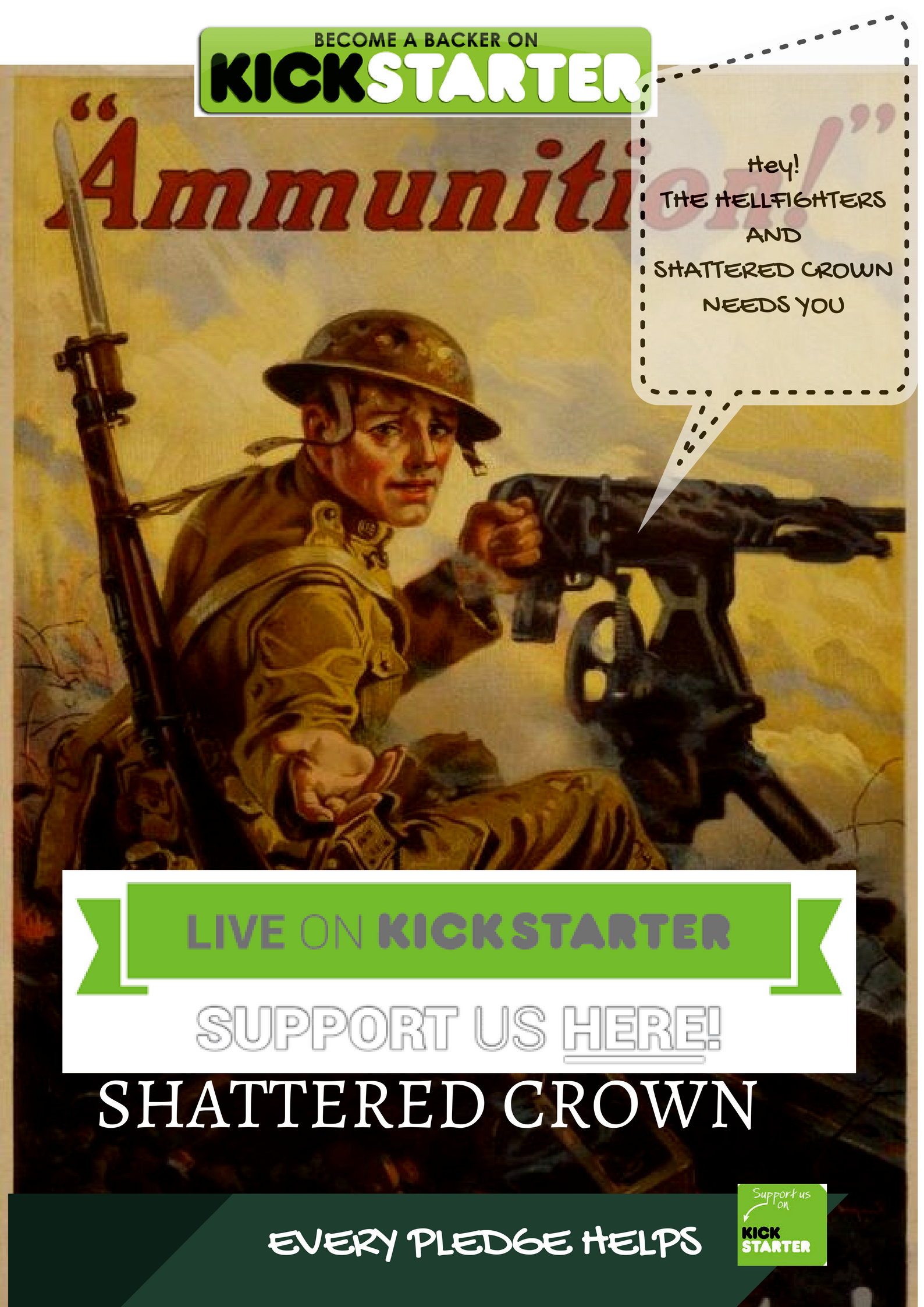 Girl Gamers, Shattered Crown, Wwi