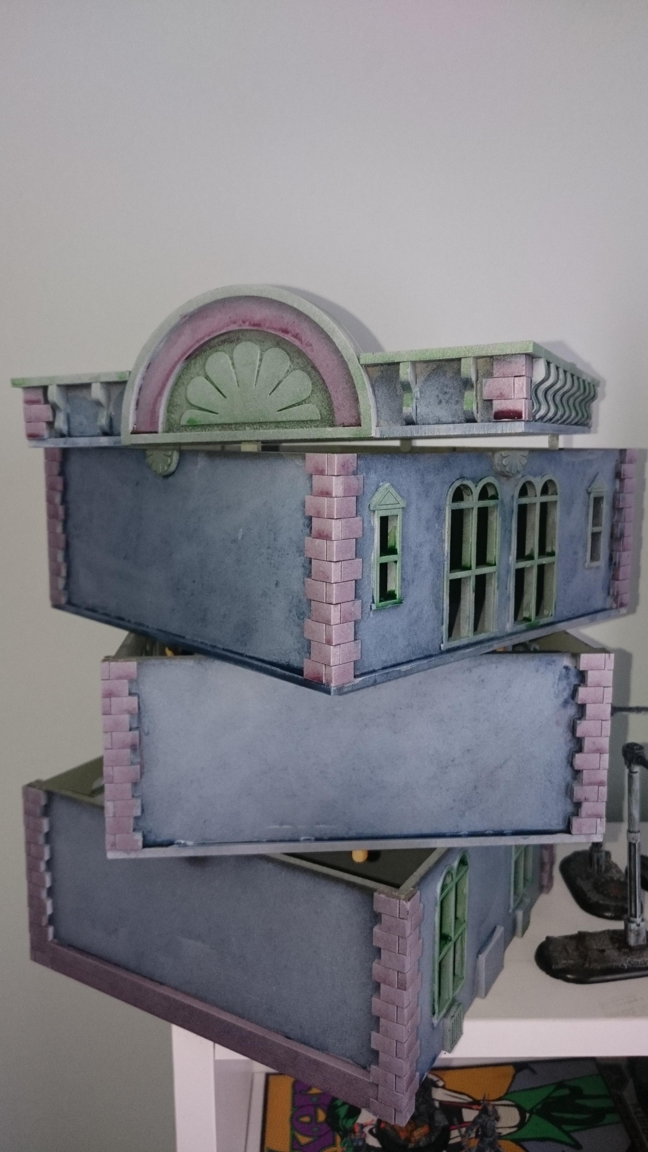 Terrain, Secret apartment colours
