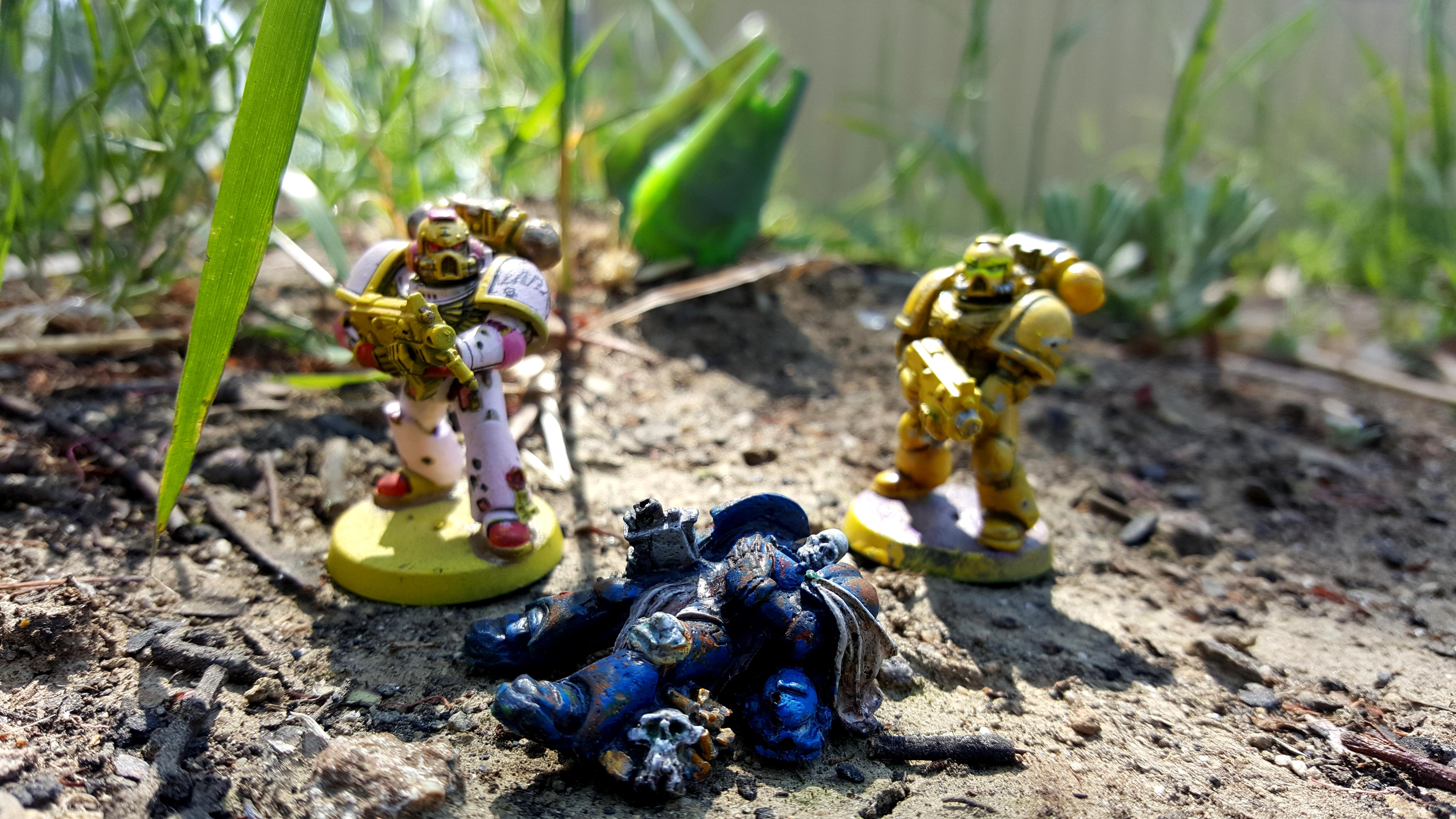 Custom, Spacemarine, Bro down, well for a while..