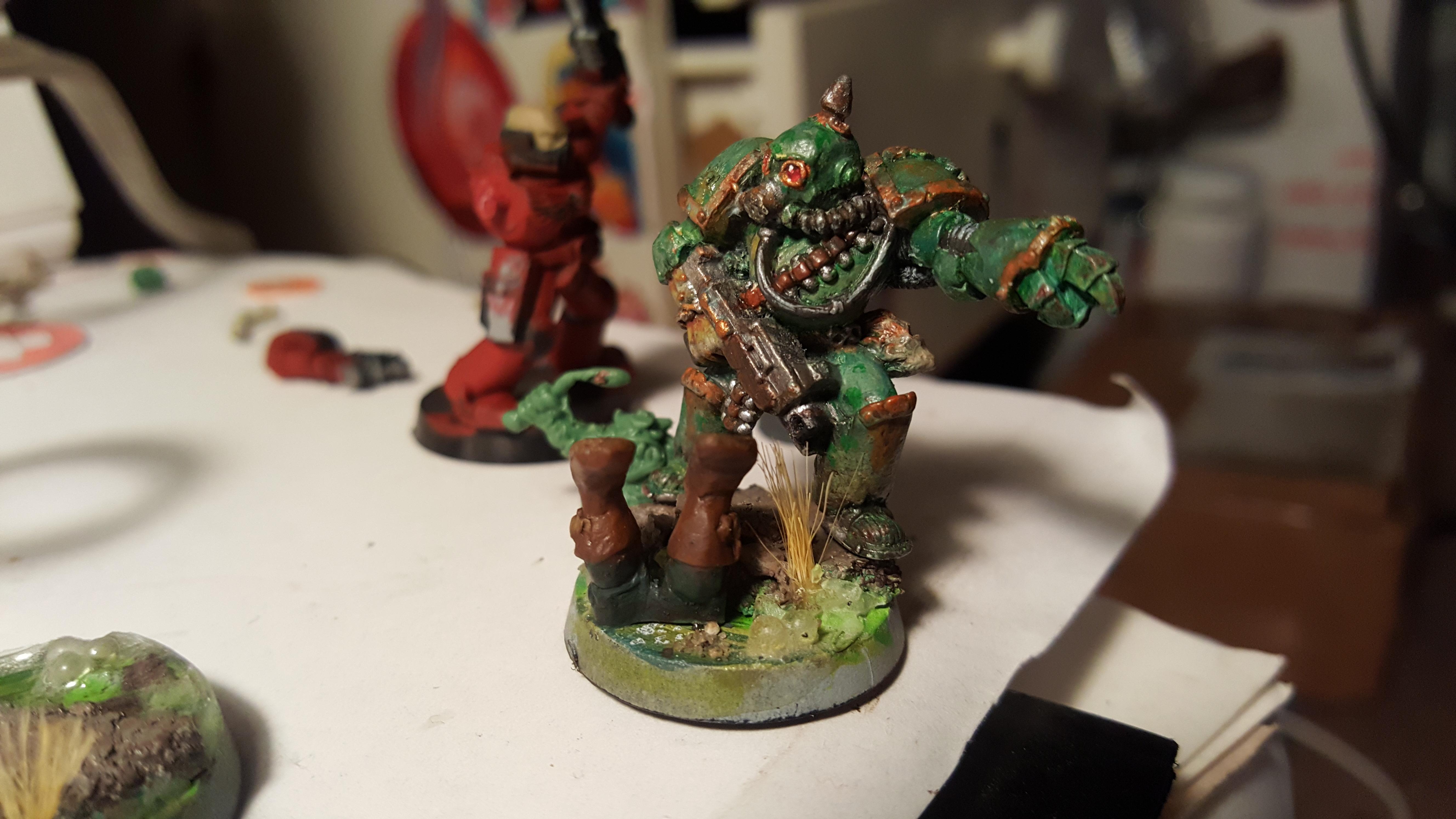 Chaos, Nurgle, Spacemarine