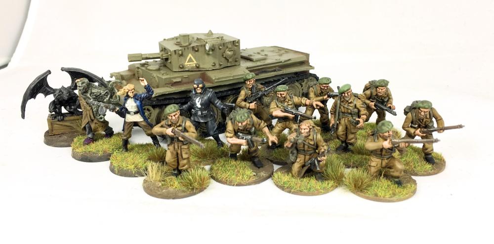 Achtung! Cthulhu, Bolt Action, British, Commando, Modiphius, Weird War