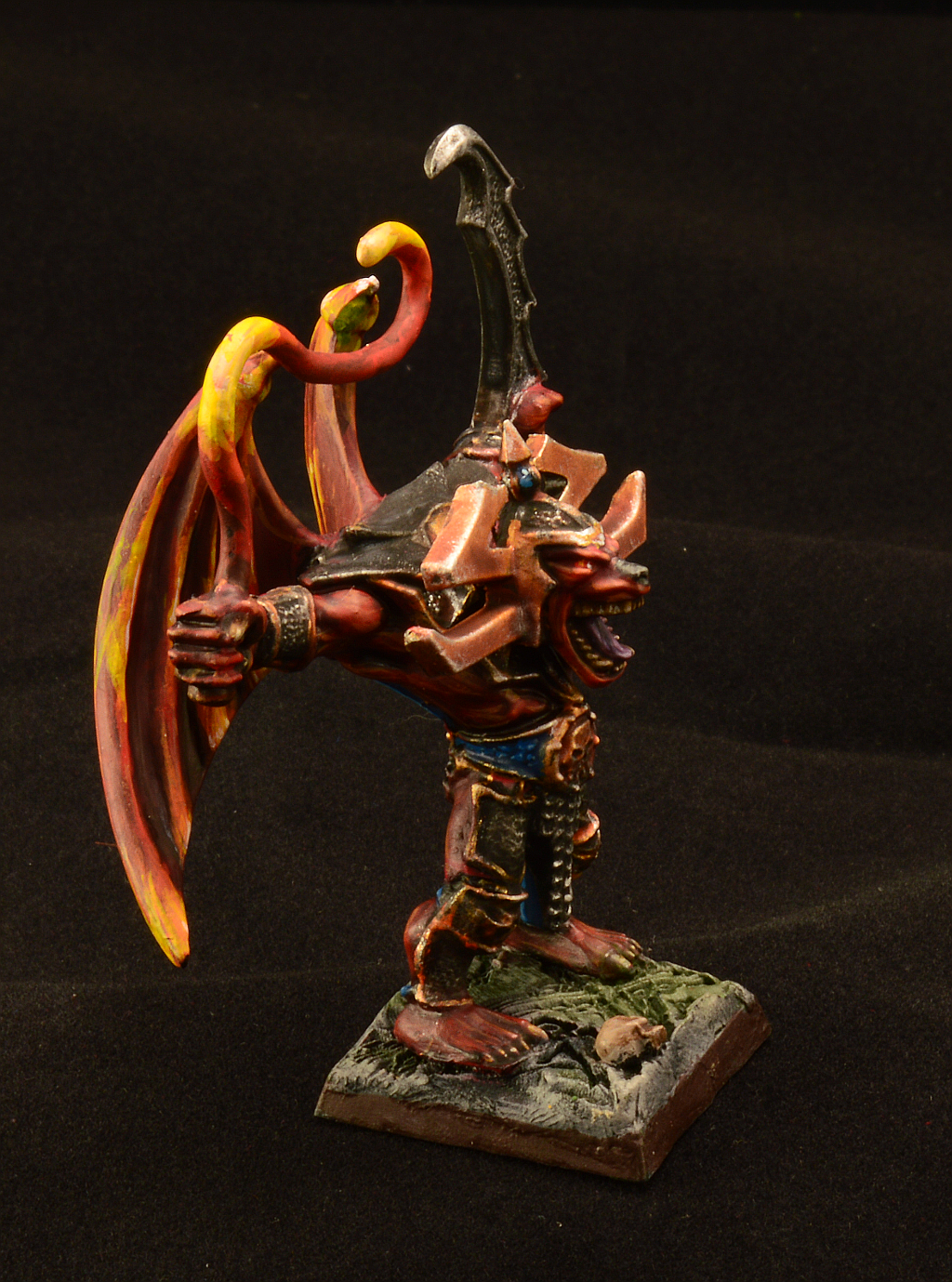 Chaos, Gamesworkshop, Gargoyle, Heroquest, Khorne, Nostalgia, Oldhammer, Painted, Vintage, Warhammer Fantasy