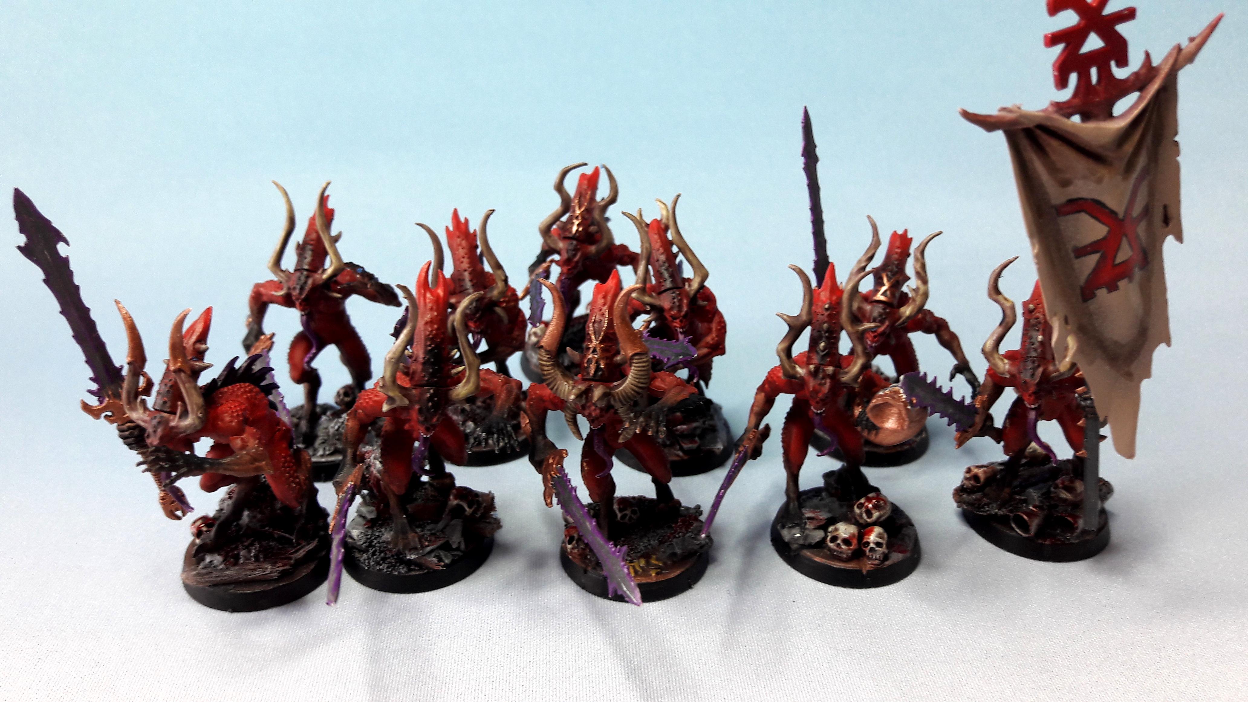 Bloodletters, Kdk, Khorne Deamonkin