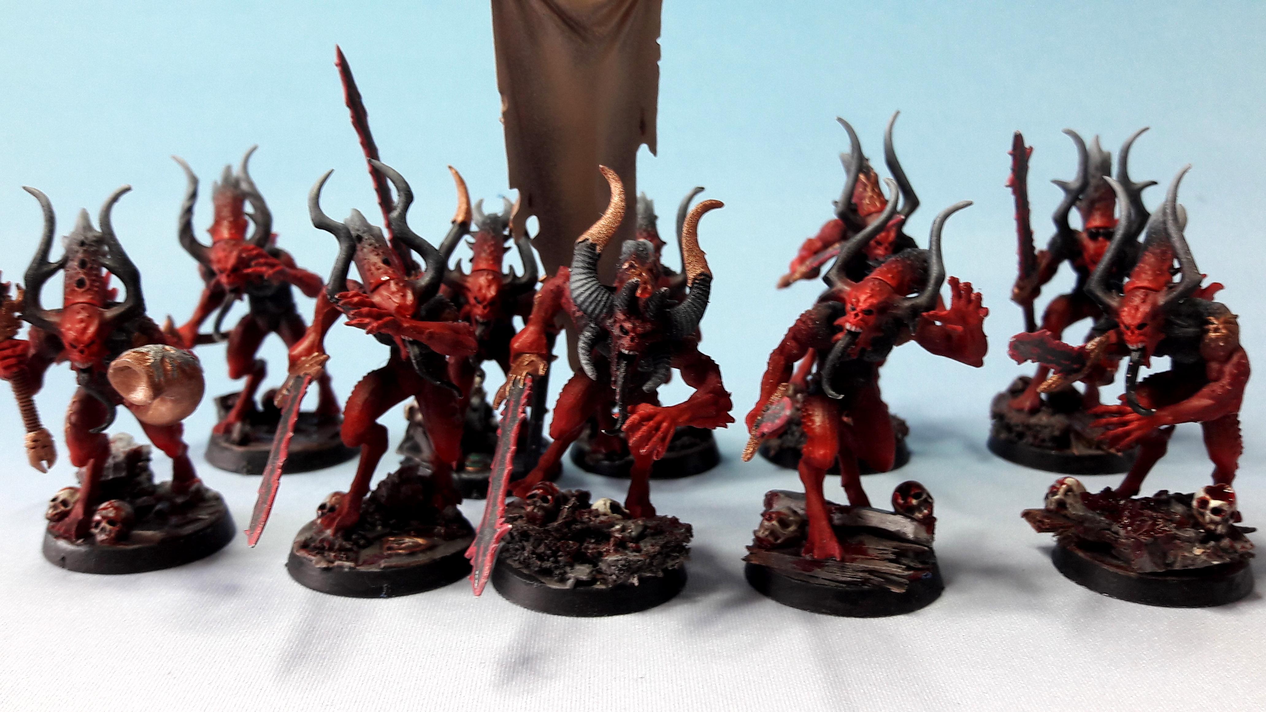 Bloodletters, Kdk, Khorne Deamonkin