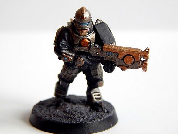 Skitarii, Tau, Rustbucket Front
