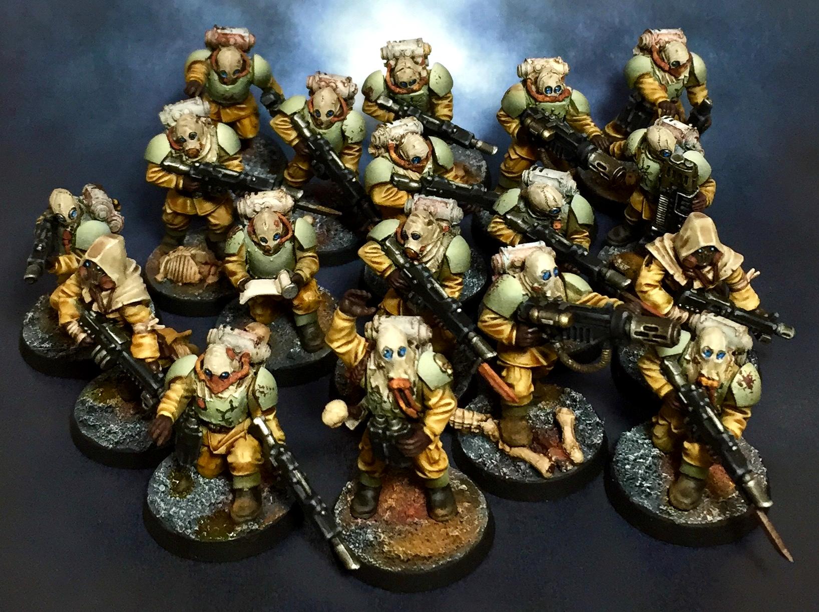 Guard, Medusa, Nurgle, Rust, Traitor
