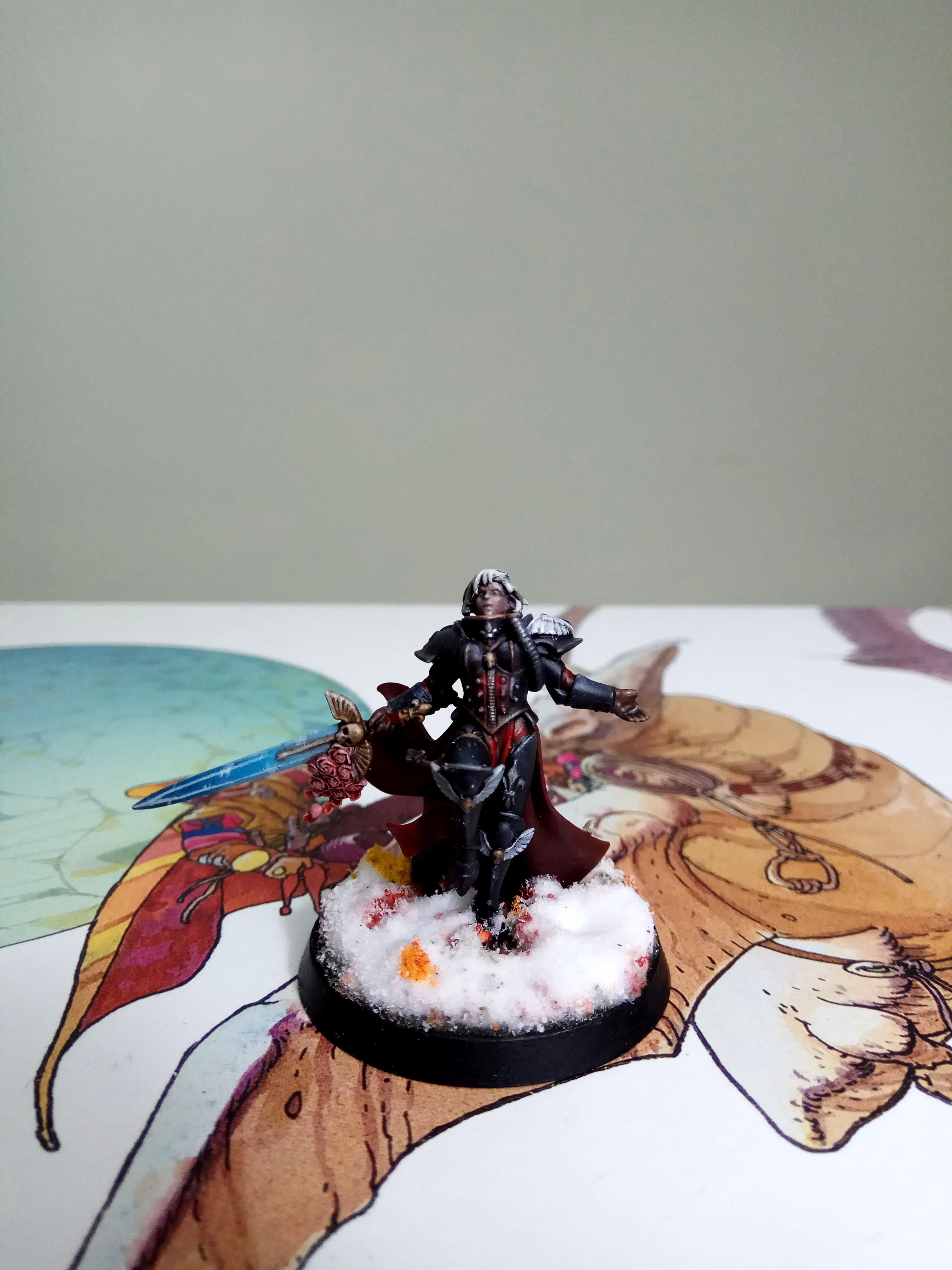 Celestine, Living Saint, Sisters Of Battle, Sororitas