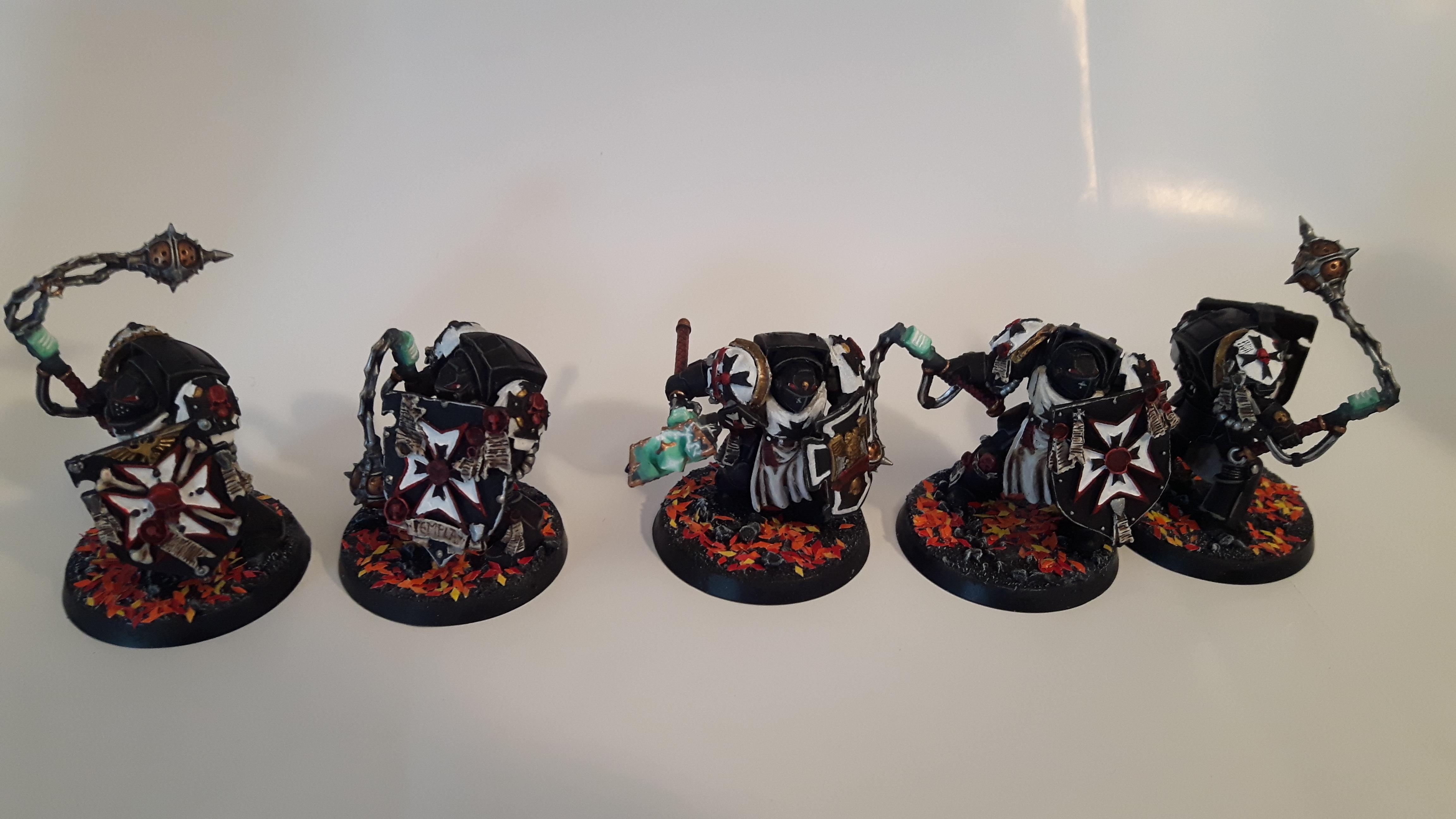 Assault, Black Templars, Conversion, Squad, Terminator Armor