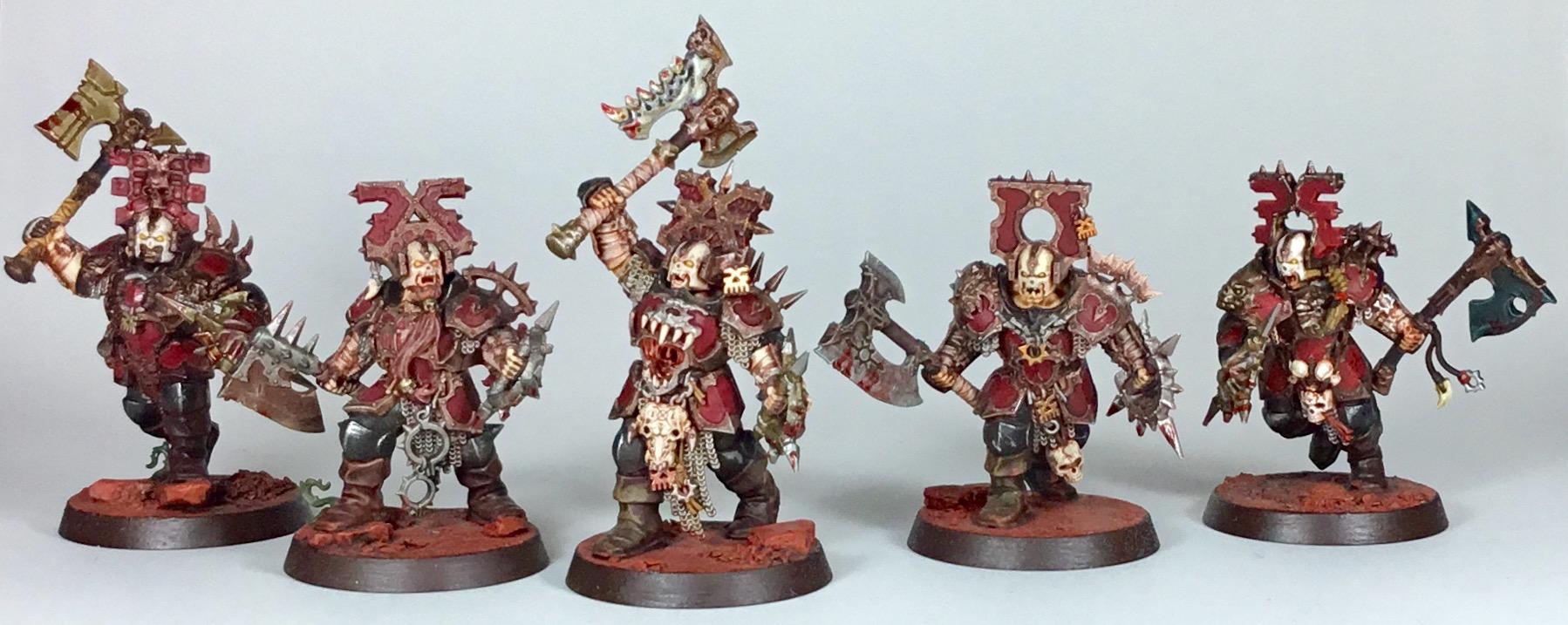 Age Of Sigmar, Age Of Sigmas, Blood, Bloodbound, Born, Chaos, Conversion, God, Khorne, Proxy, Red, Warriors