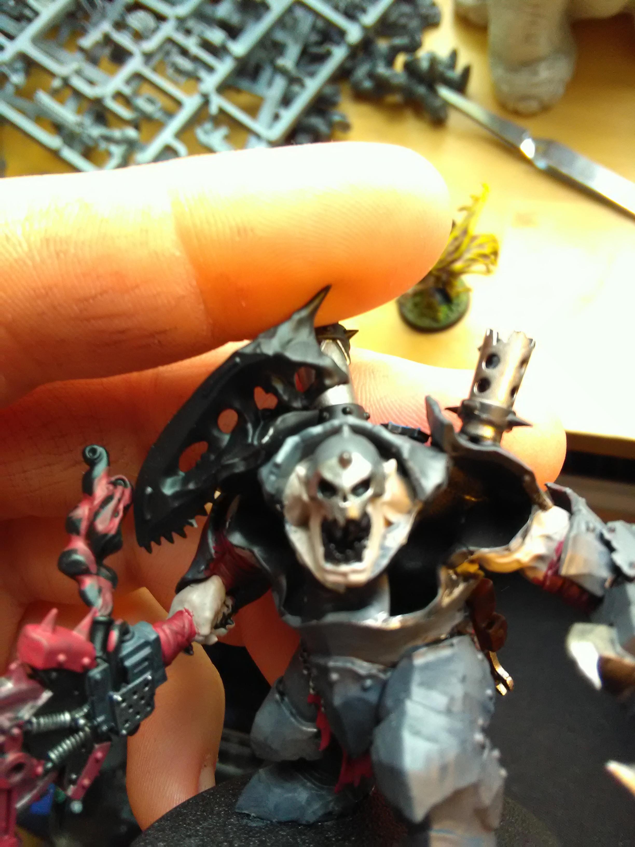 Orks, warboss wip face