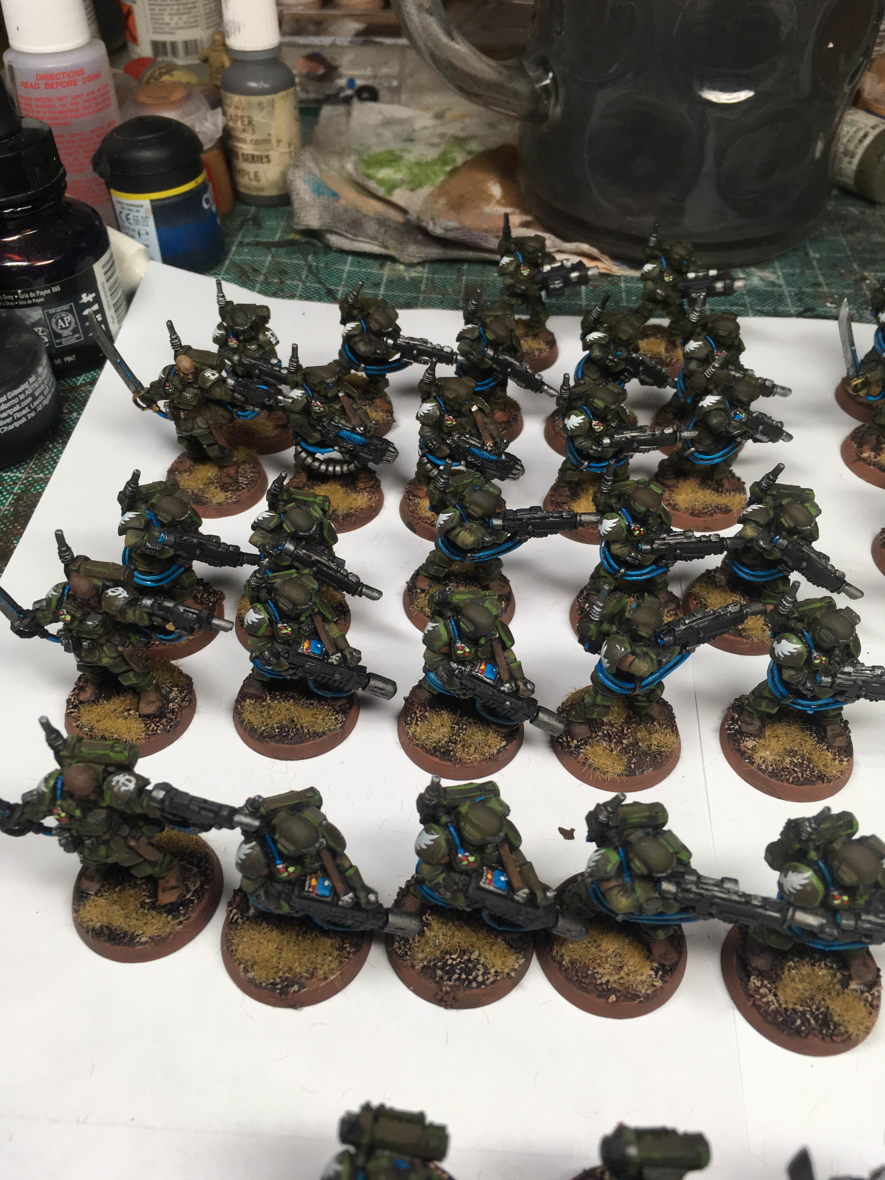Kasrkin, Militarum Tempestus, Platoon, Scions, Storm Troopers