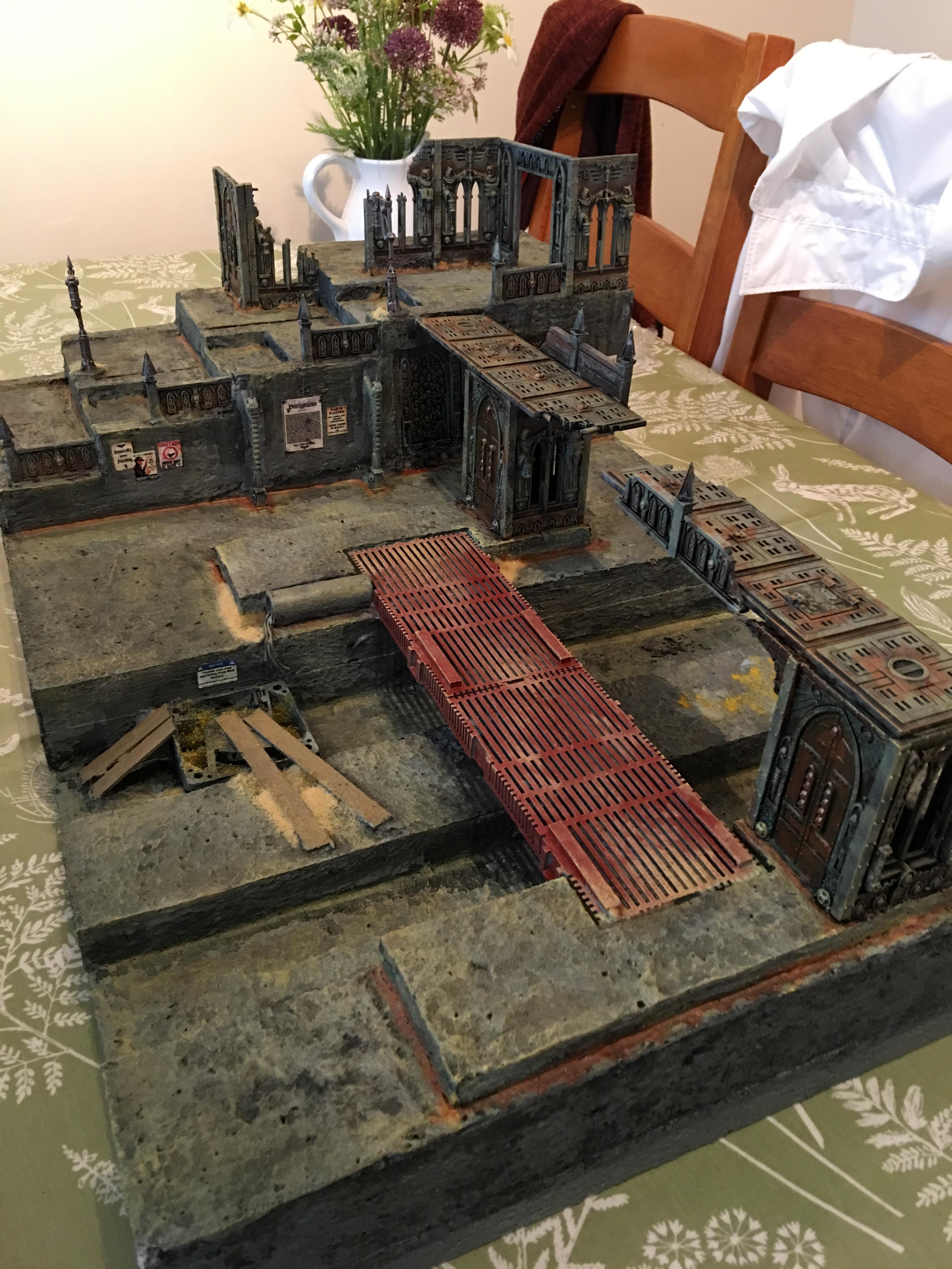 40k Terrain, Inq28 Terrain, Inquisimunda Terrain, Modular Gaming Board, Necromunda Terrain, Underhive Terrain, Warhammer Terrain