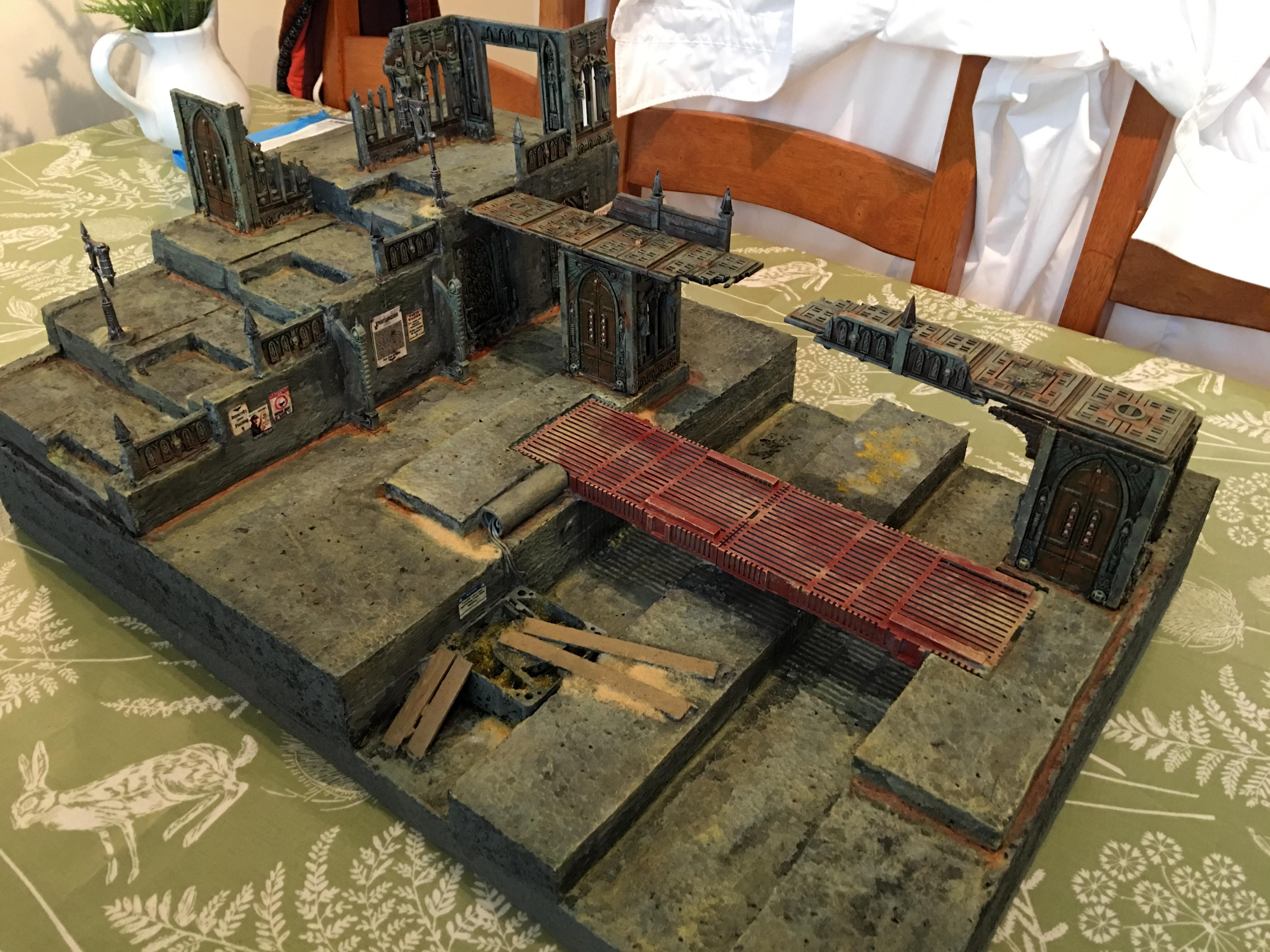 40k Terrain, Inq28 Terrain, Inquisimunda Terrain, Modular Gaming Board, Necromunda Terrain, Underhive Terrain, Warhammer Terrain
