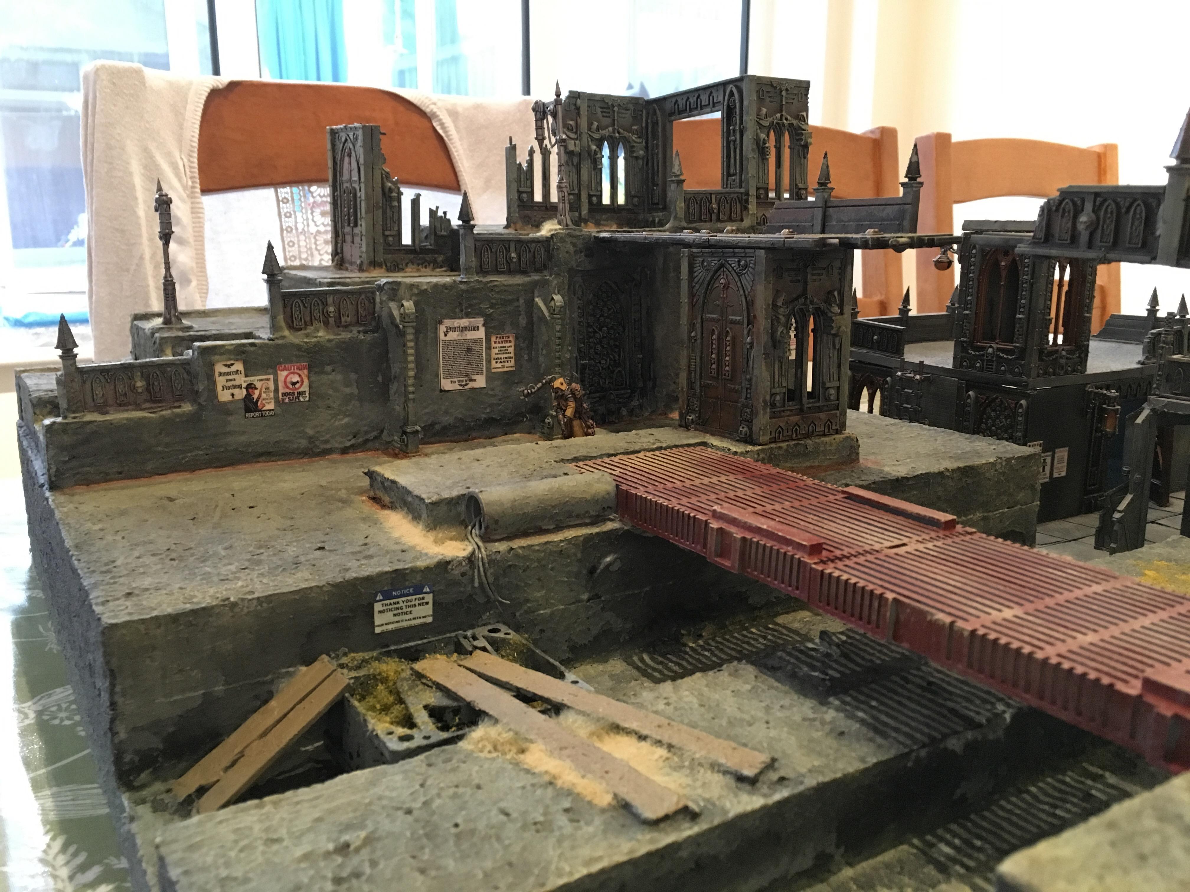 40k Terrain, Inq28 Terrain, Inquisimunda Terrain, Modular Gaming Board, Necromunda Terrain, Underhive Terrain, Warhammer Terrain