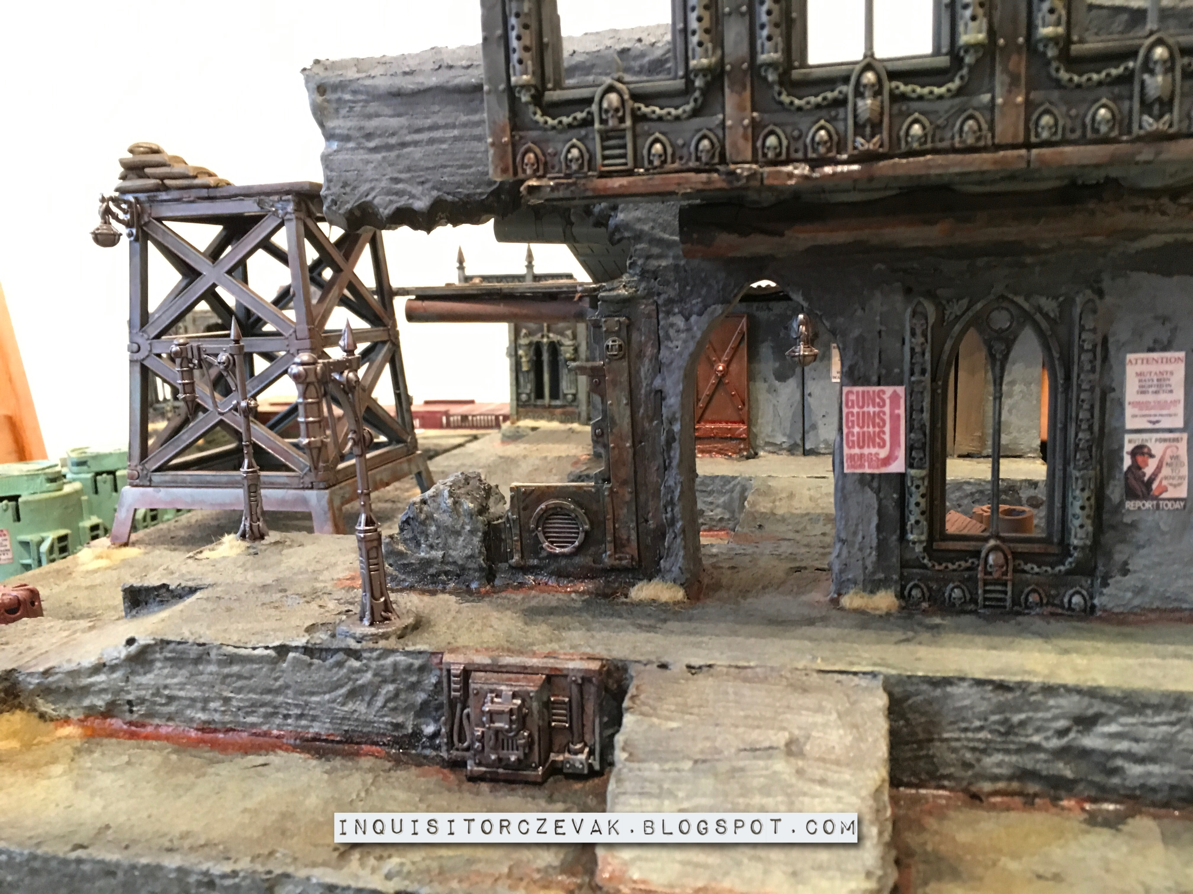 40k Terrain, Inq28 Terrain, Inquisimunda Terrain, Modular Gaming Board, Necromunda Terrain, Underhive Terrain, Warhammer Terrain