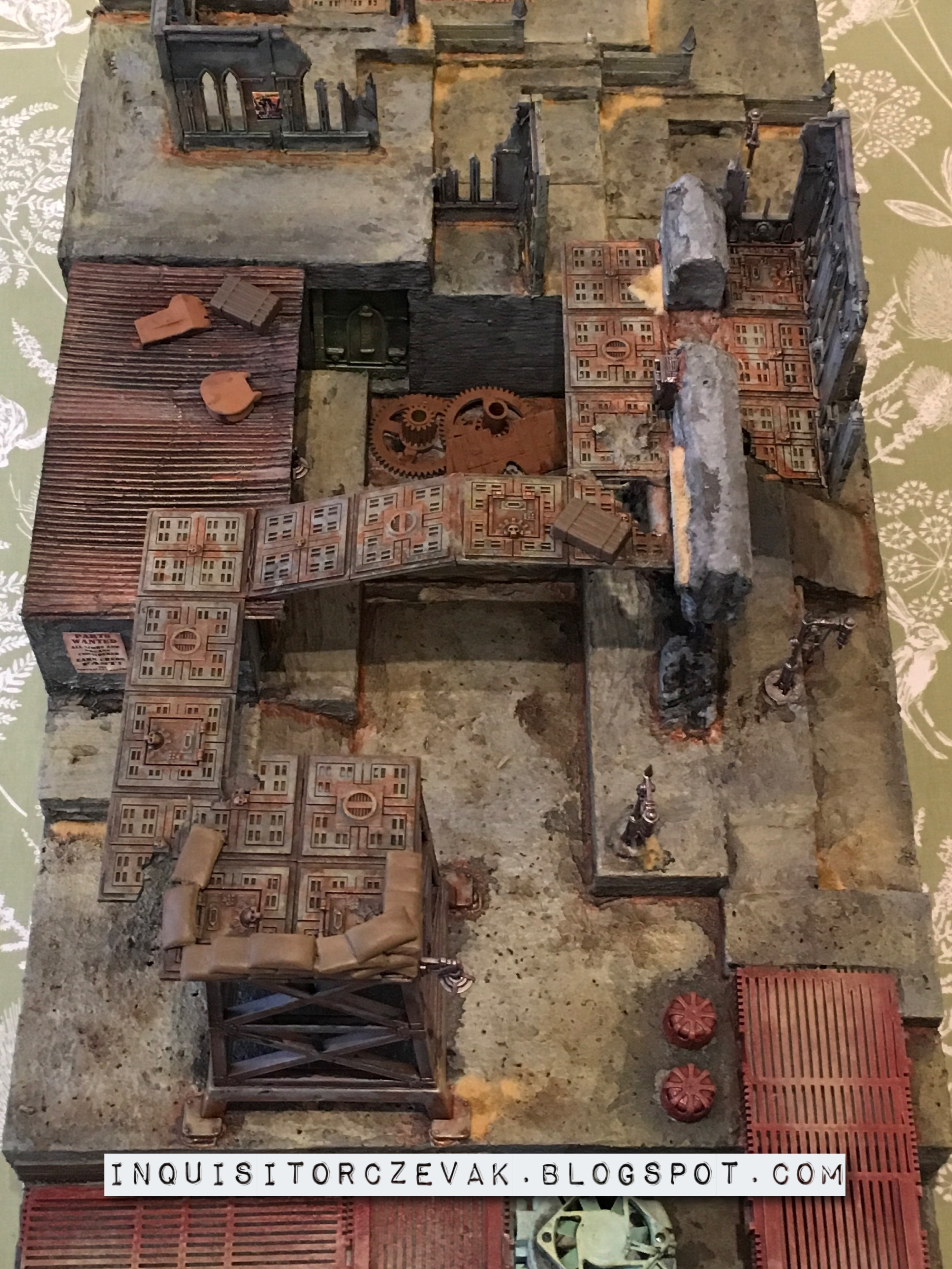 40k Terrain, Inq28 Terrain, Inquisimunda Terrain, Modular Gaming Board, Necromunda Terrain, Underhive Terrain, Warhammer Terrain