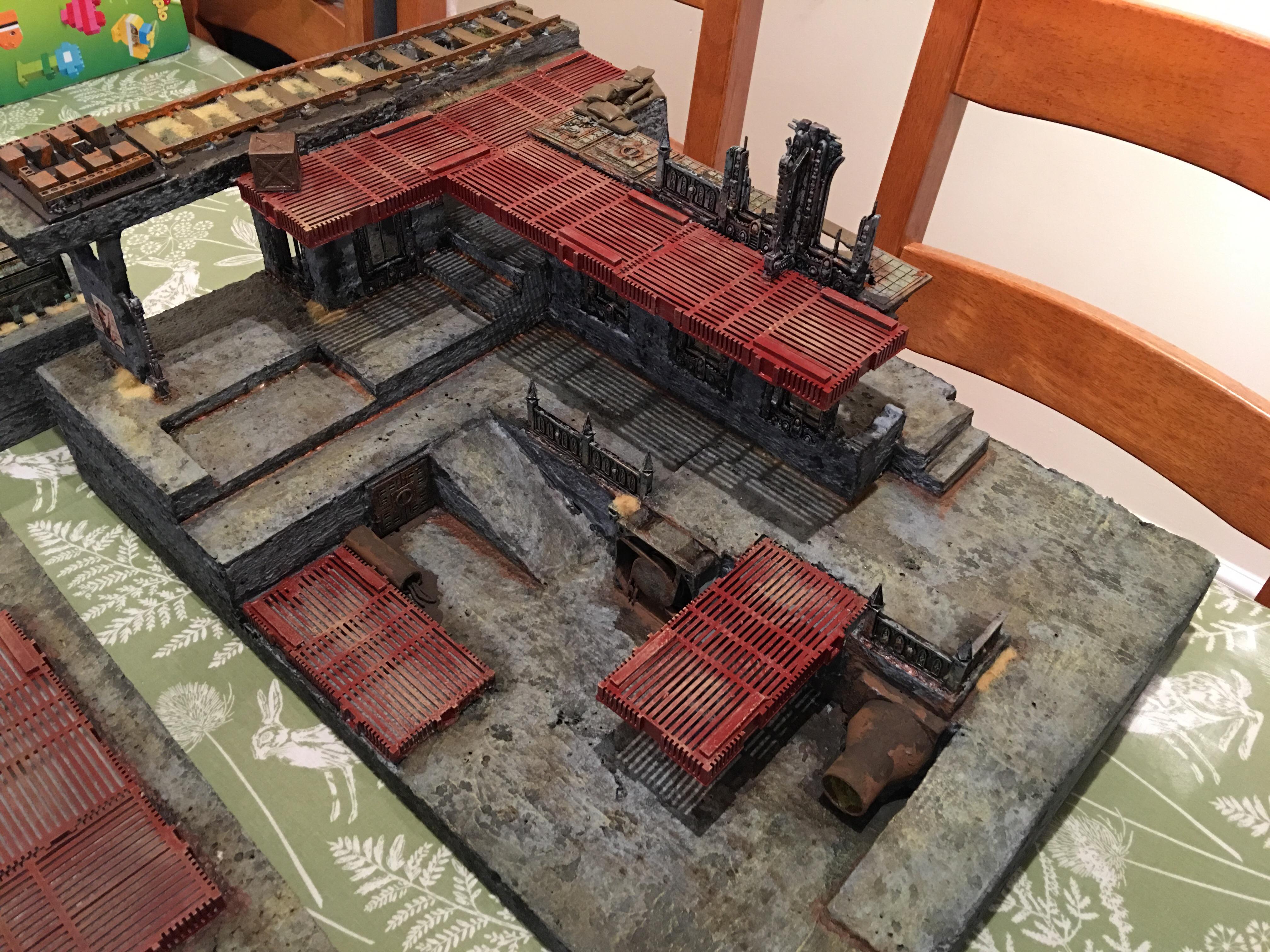 40k Terrain, Inq28 Terrain, Inquisimunda Terrain, Modular Gaming Board, Necromunda Terrain, Underhive Terrain, Warhammer Terrain