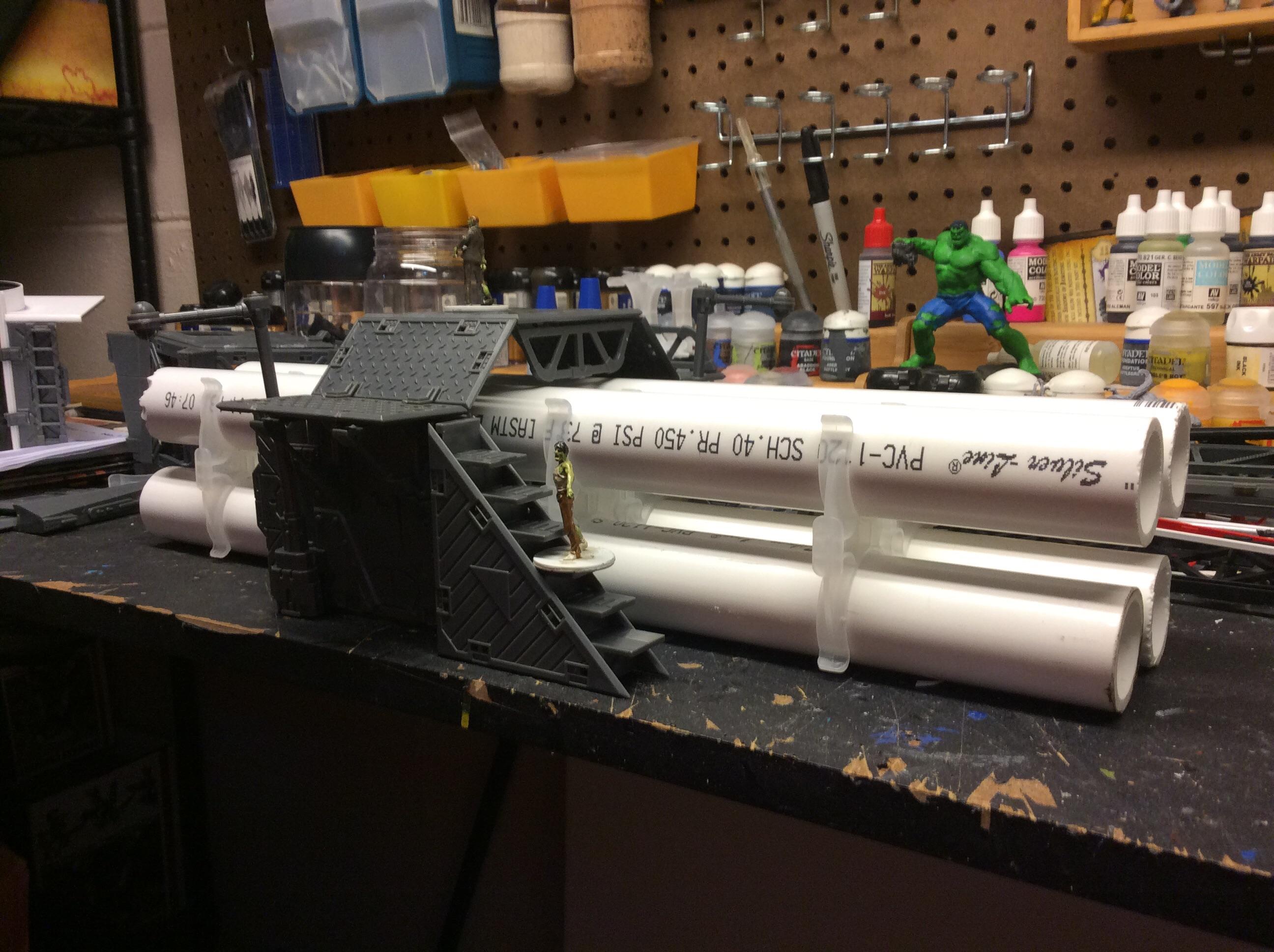 With pipes