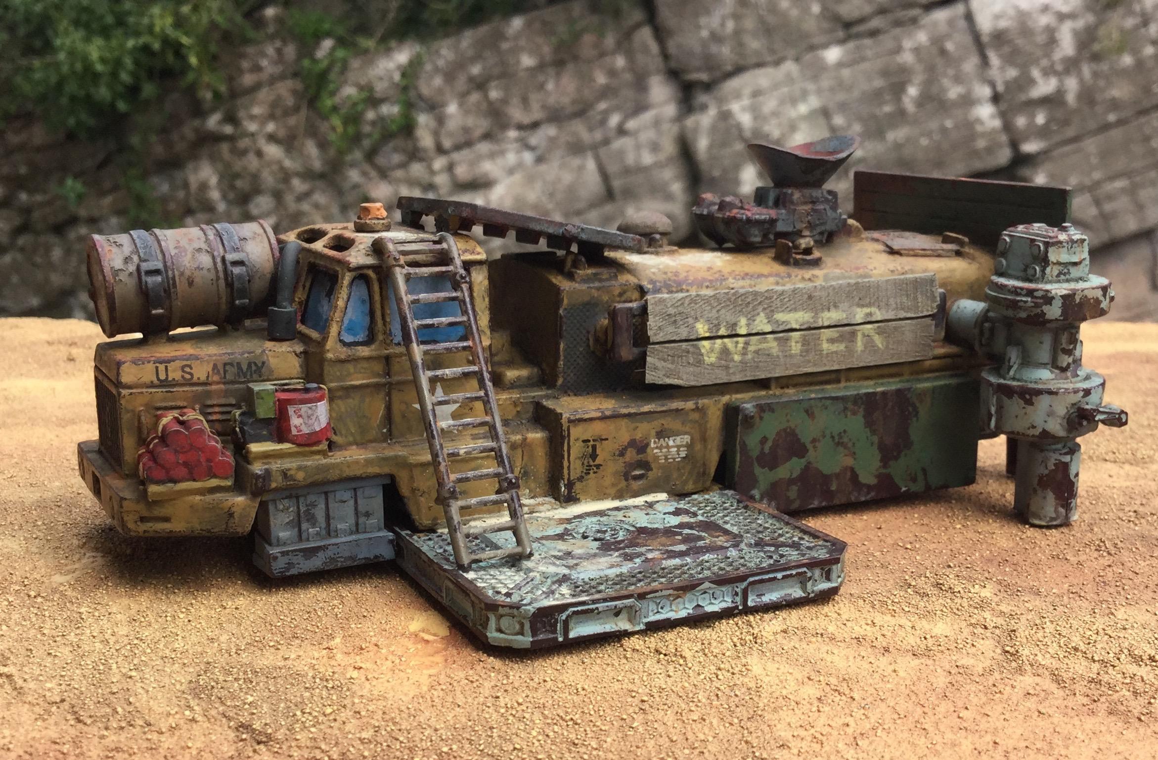 Fallout, Future Wars, Post Apocalypse, Rust, Terrain