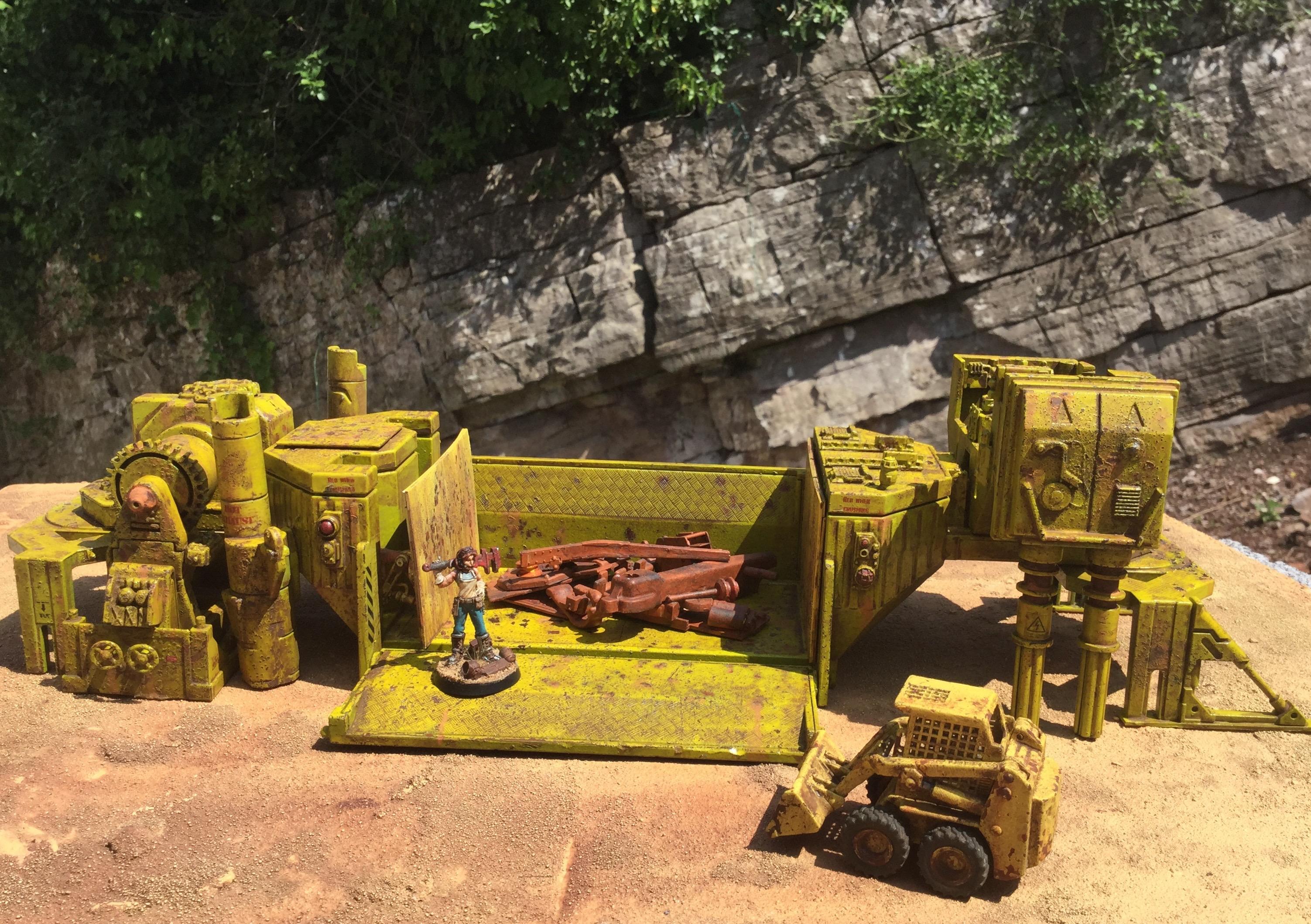 Fallout, Future Wars, Post Apocalypse, Rust, Terrain