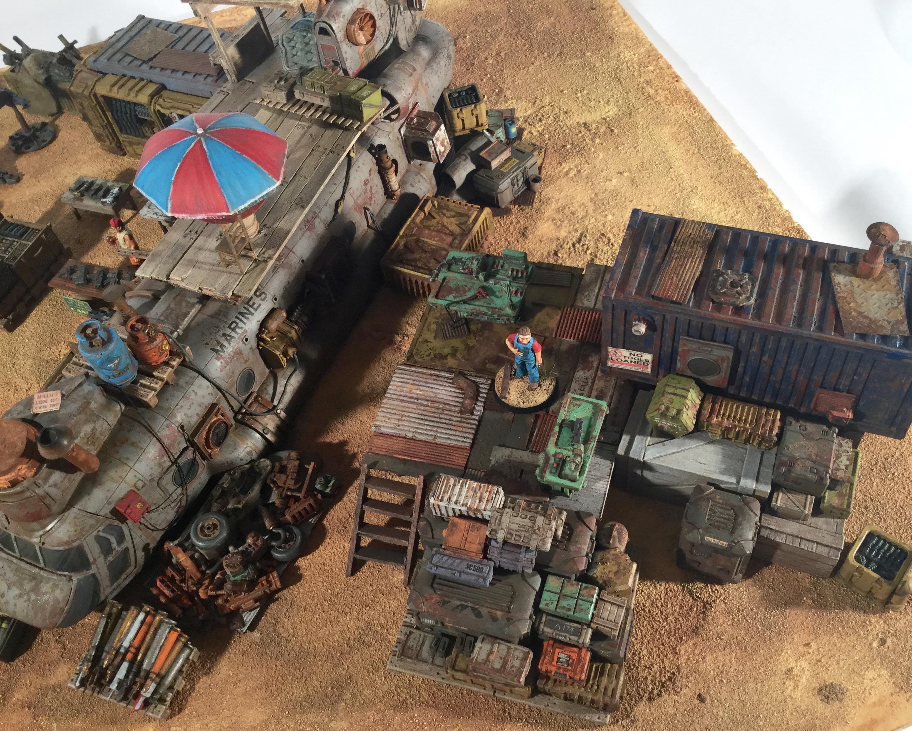 Fallout, Future Wars, Post Apocalypse, Rust, Terrain