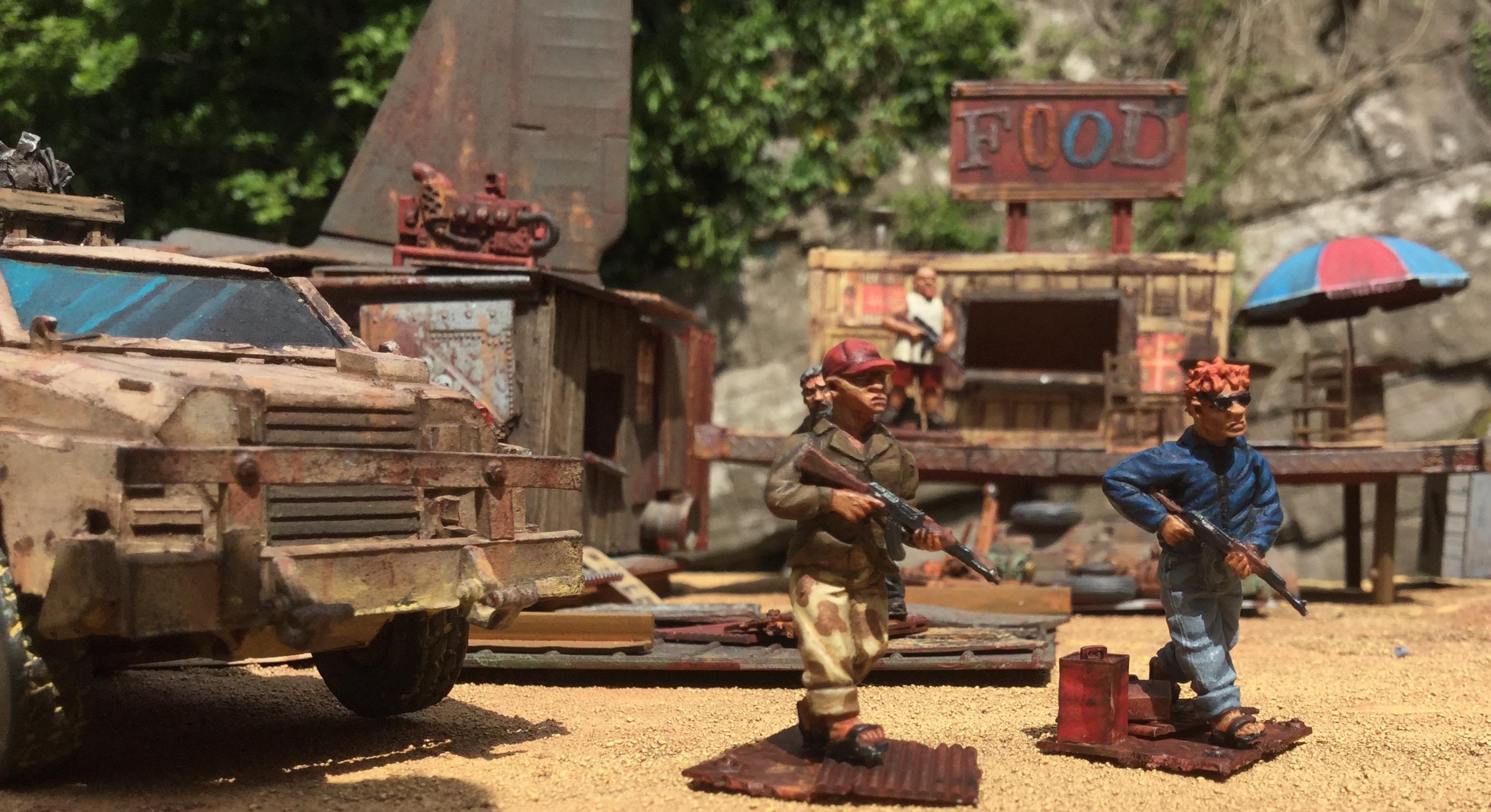 Fallout, Future Wars, Post Apocalypse, Rust, Terrain