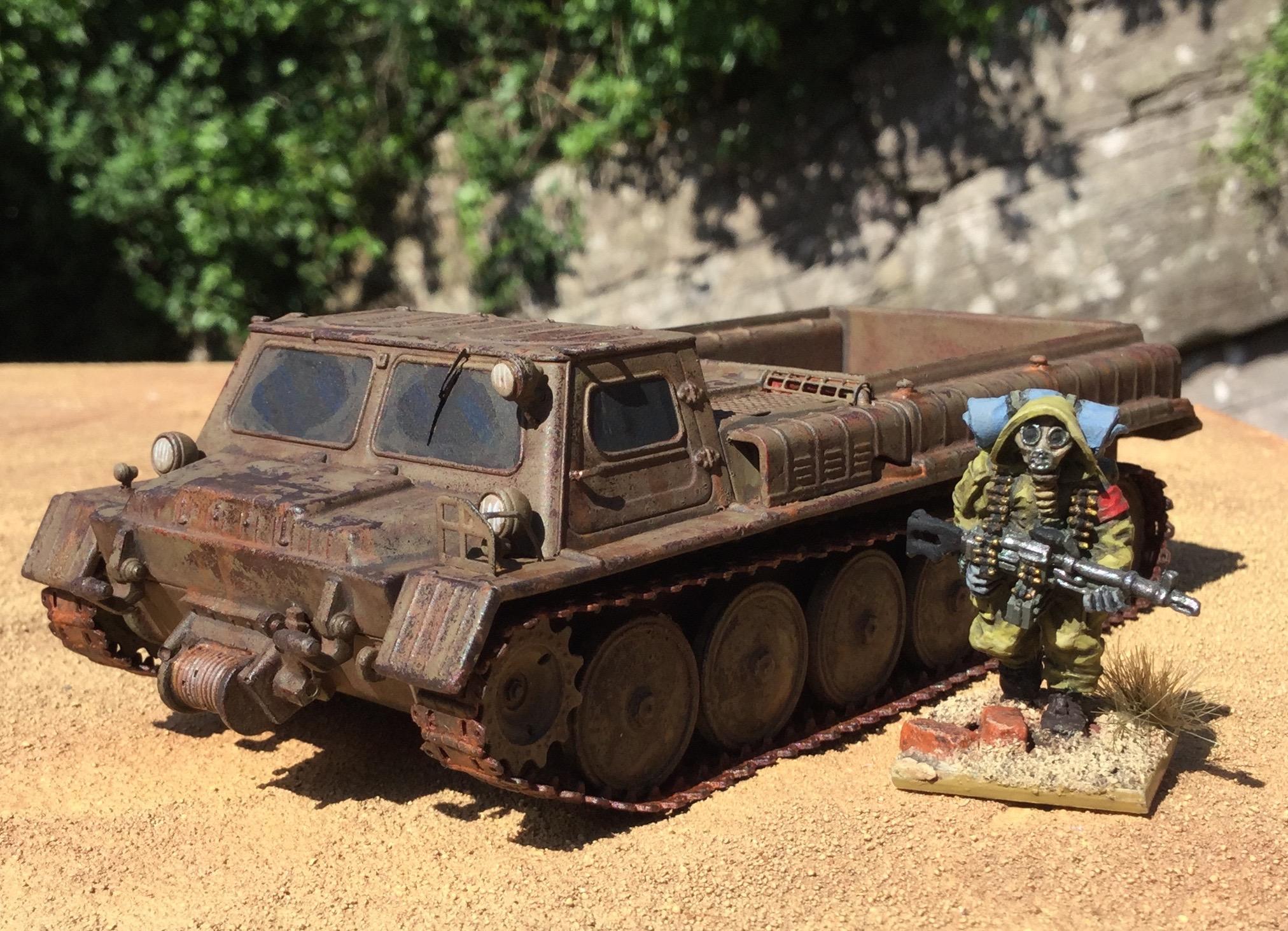 Ash Wastes, Civilian, Fallout, Post Apocalypse, Raiders, Truck
