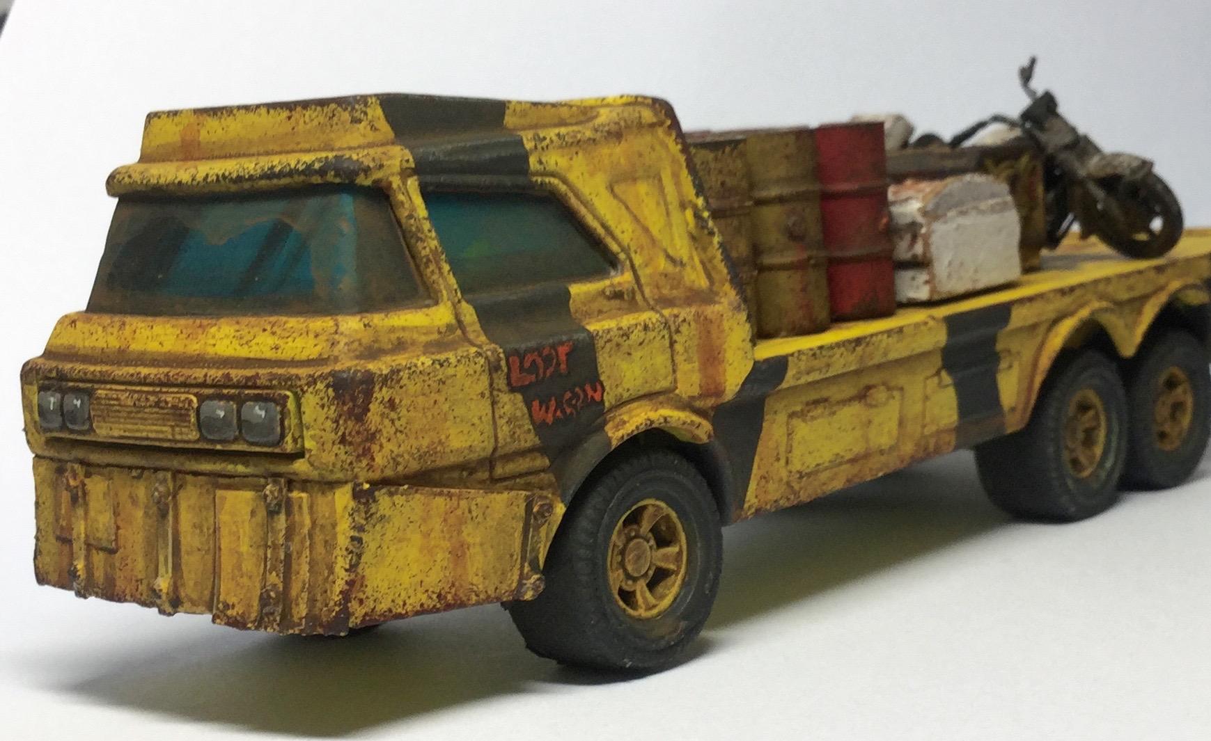 Ash Wastes, Civilian, Fallout, Post Apocalypse, Raiders, Truck