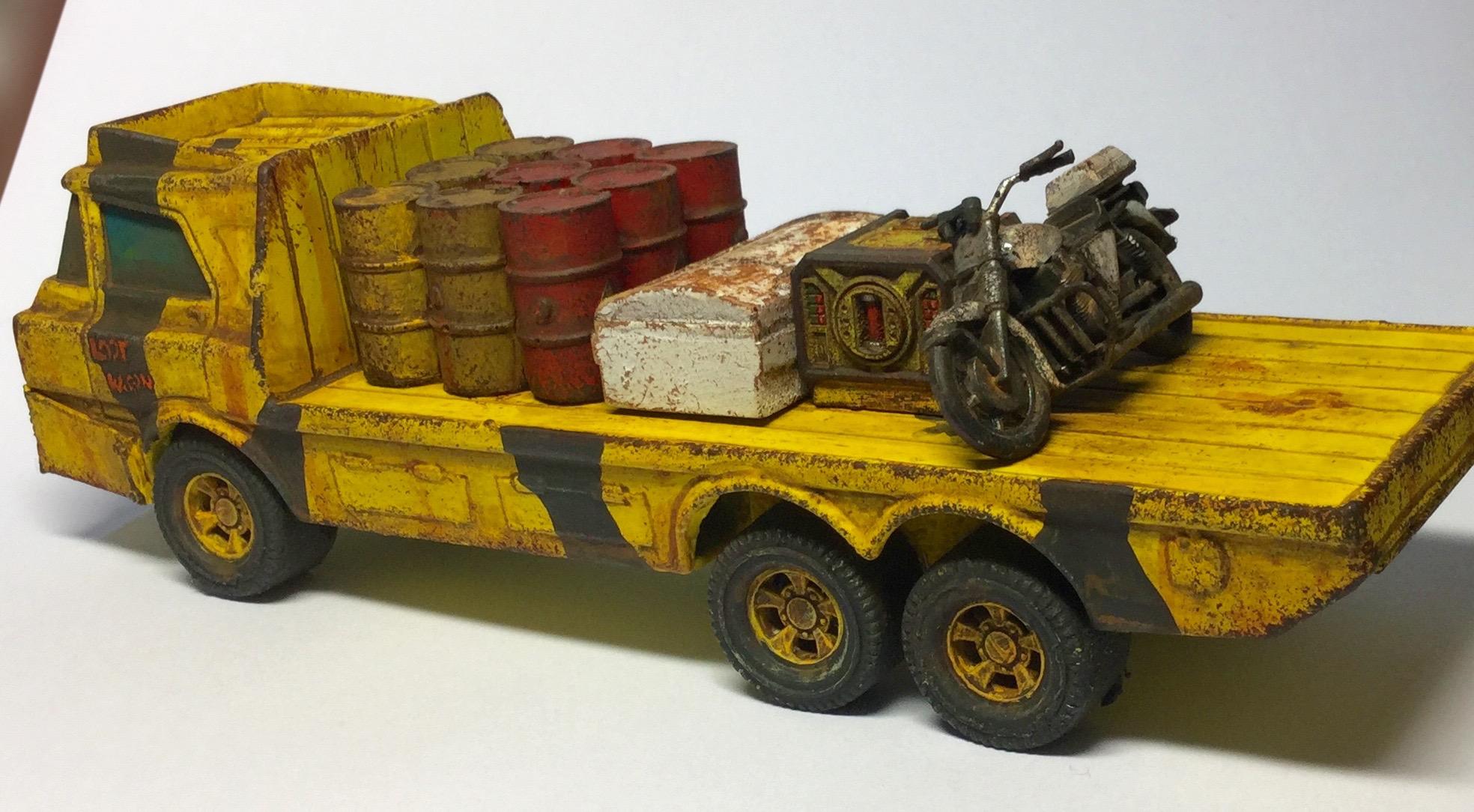 Ash Wastes, Civilian, Fallout, Post Apocalypse, Raiders, Truck