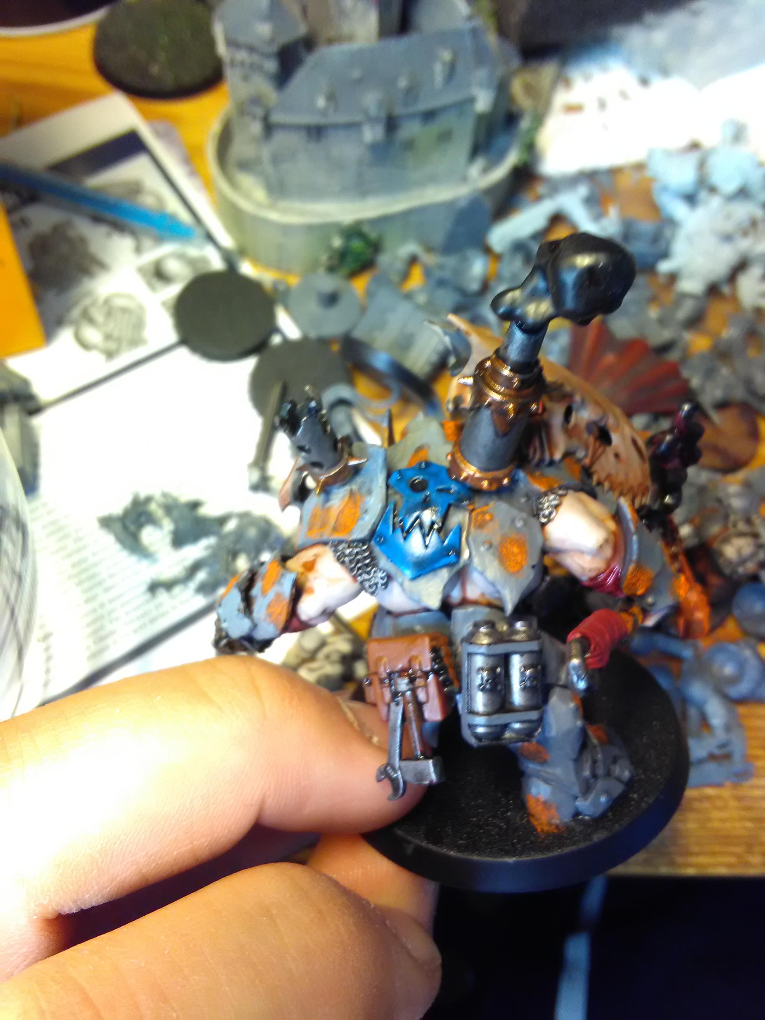 Orks, wip warboss