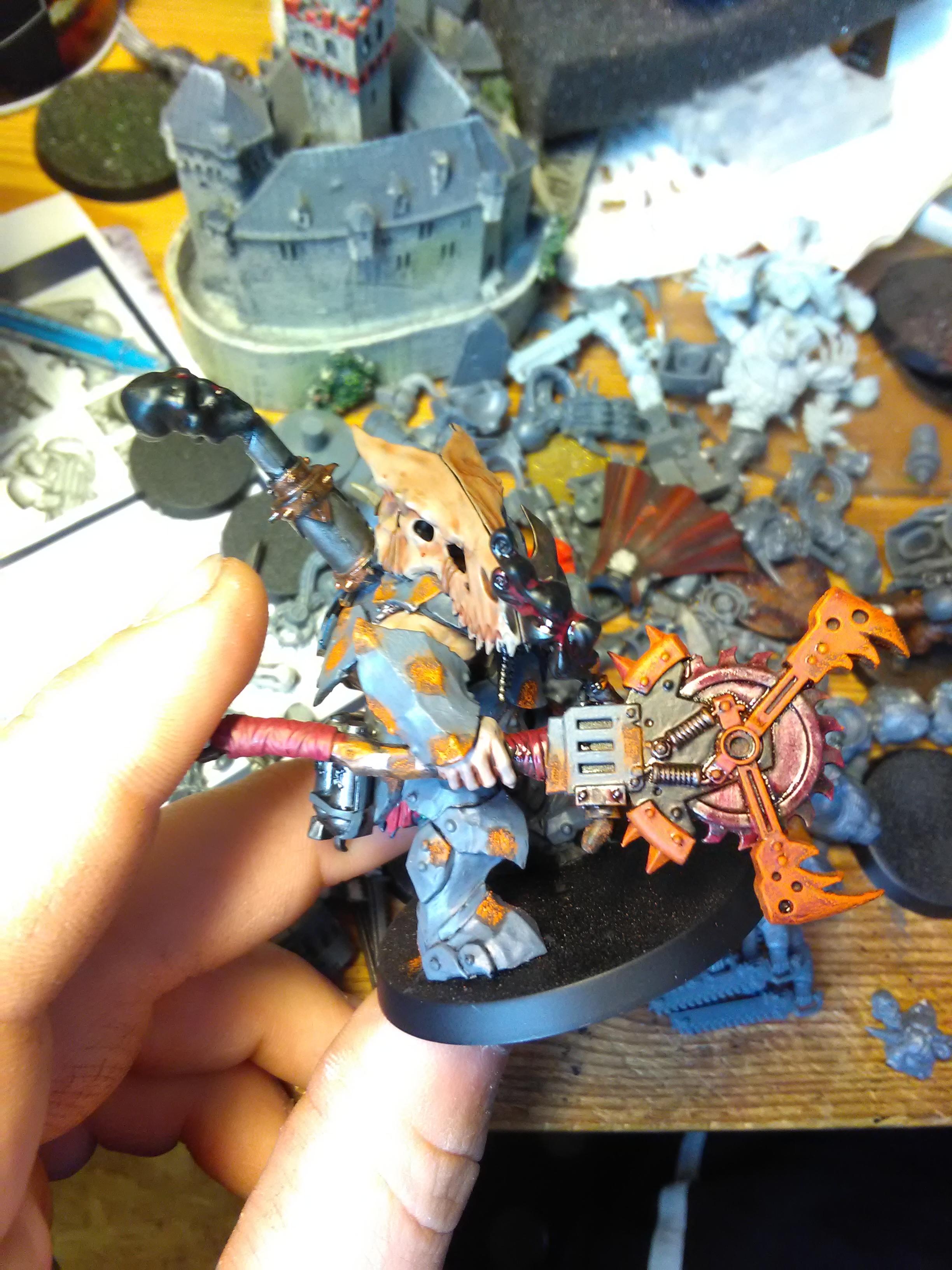 Orks, wip warboss