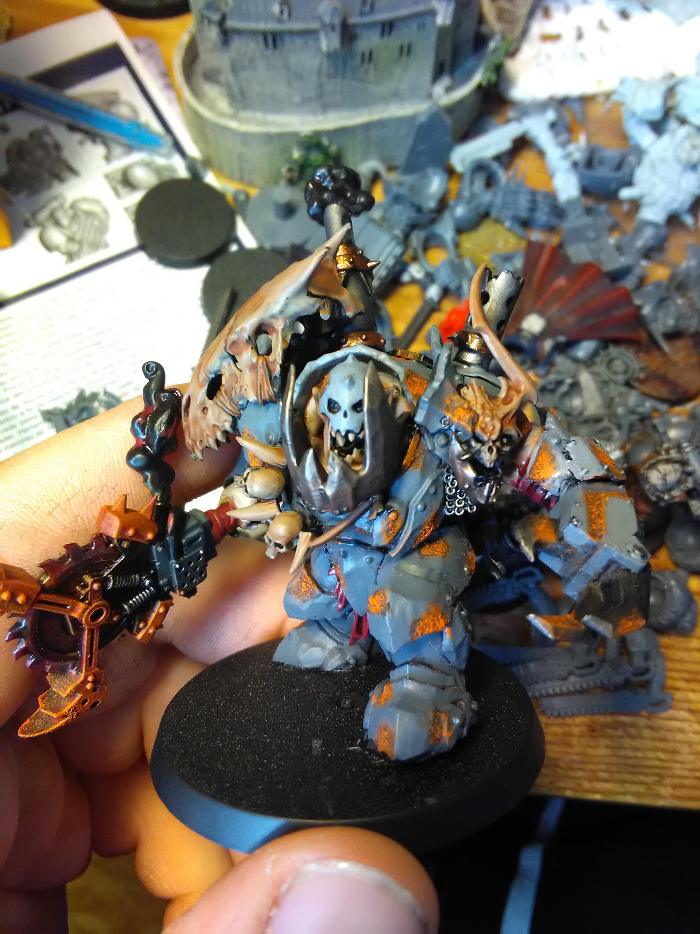 Orks, wip warboss