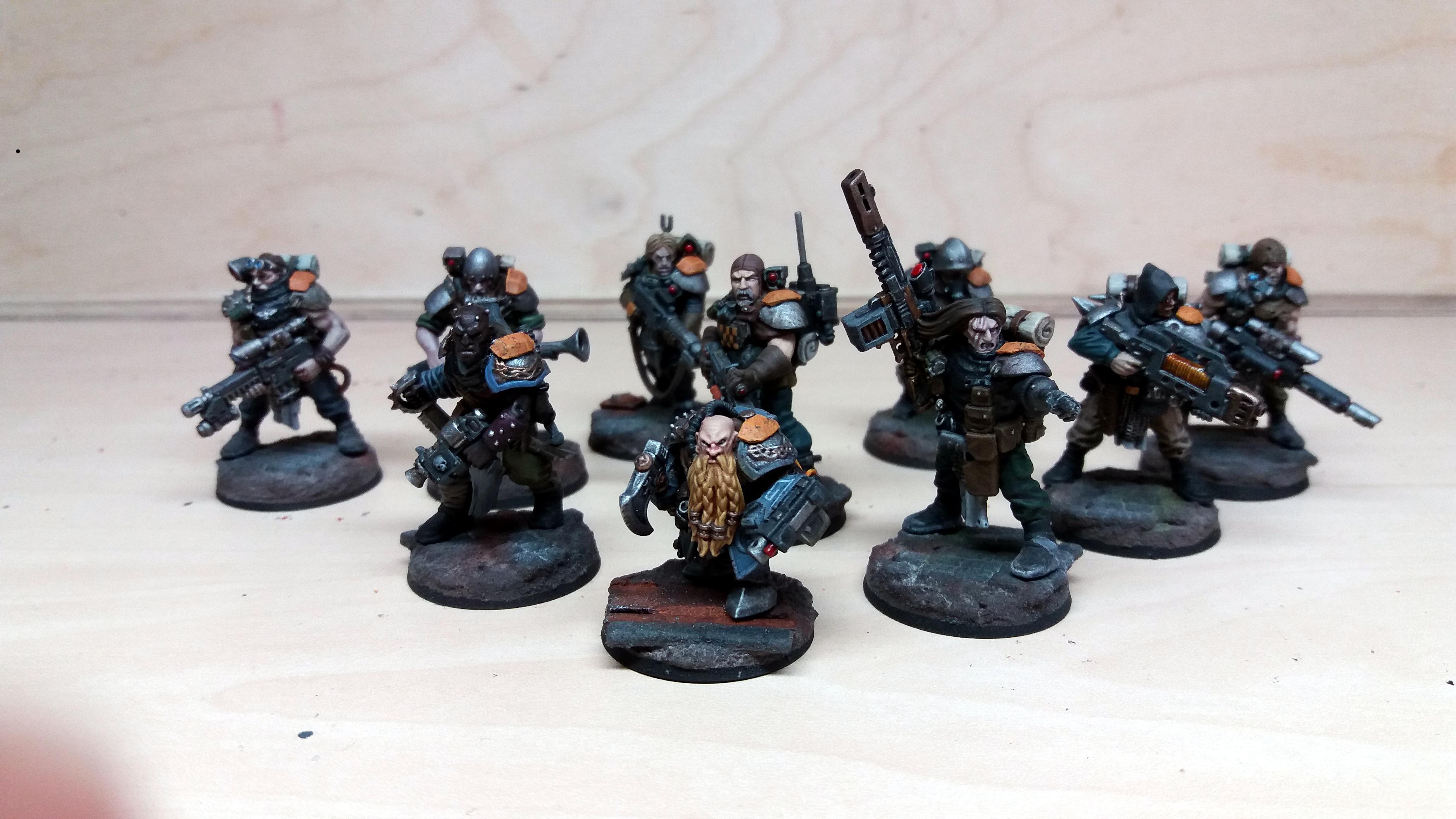 Astra Militarum, Inq28, Mercenary, Veteran - Merc Squad - Gallery ...