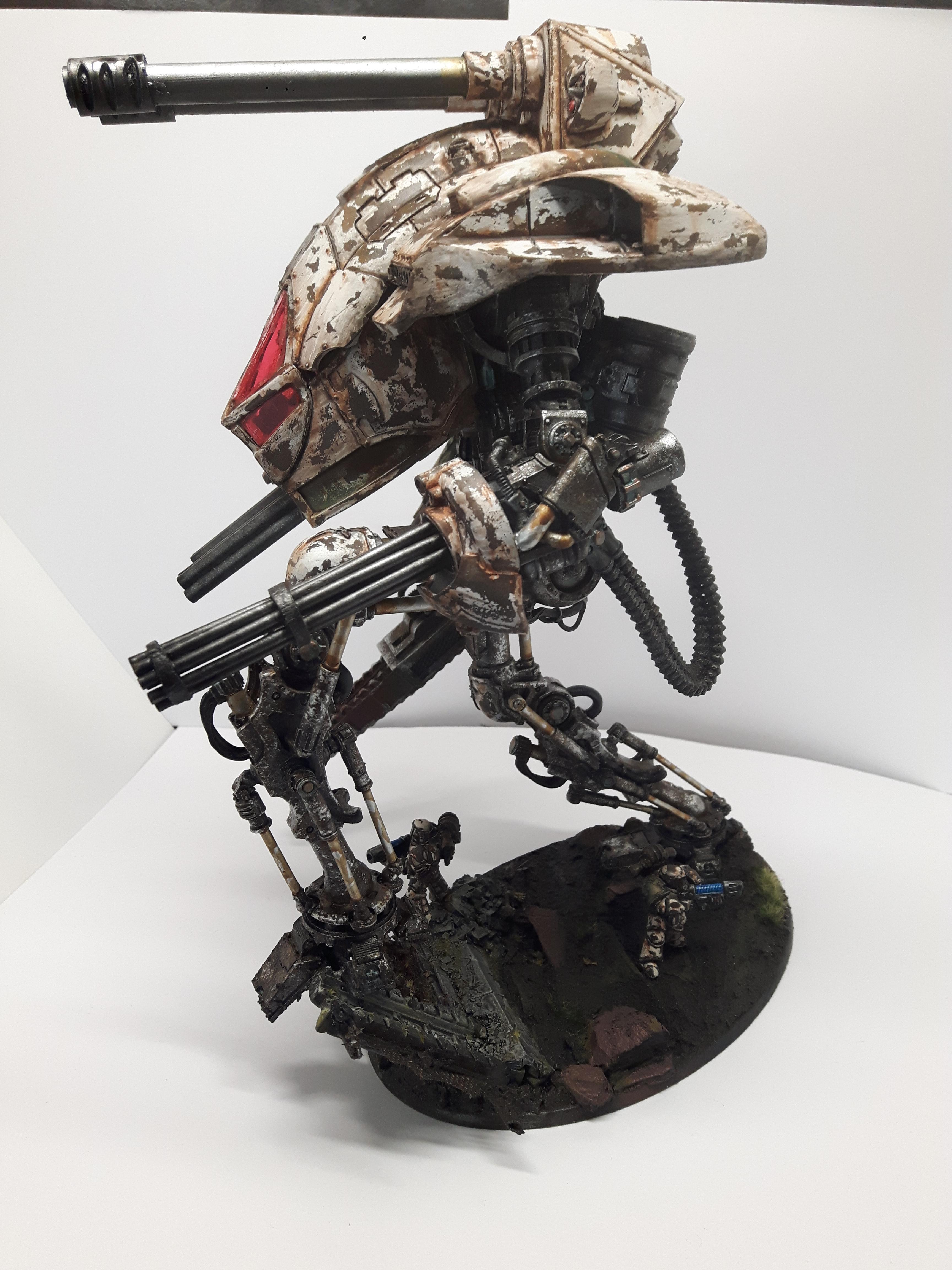 Death guard knight titan side 