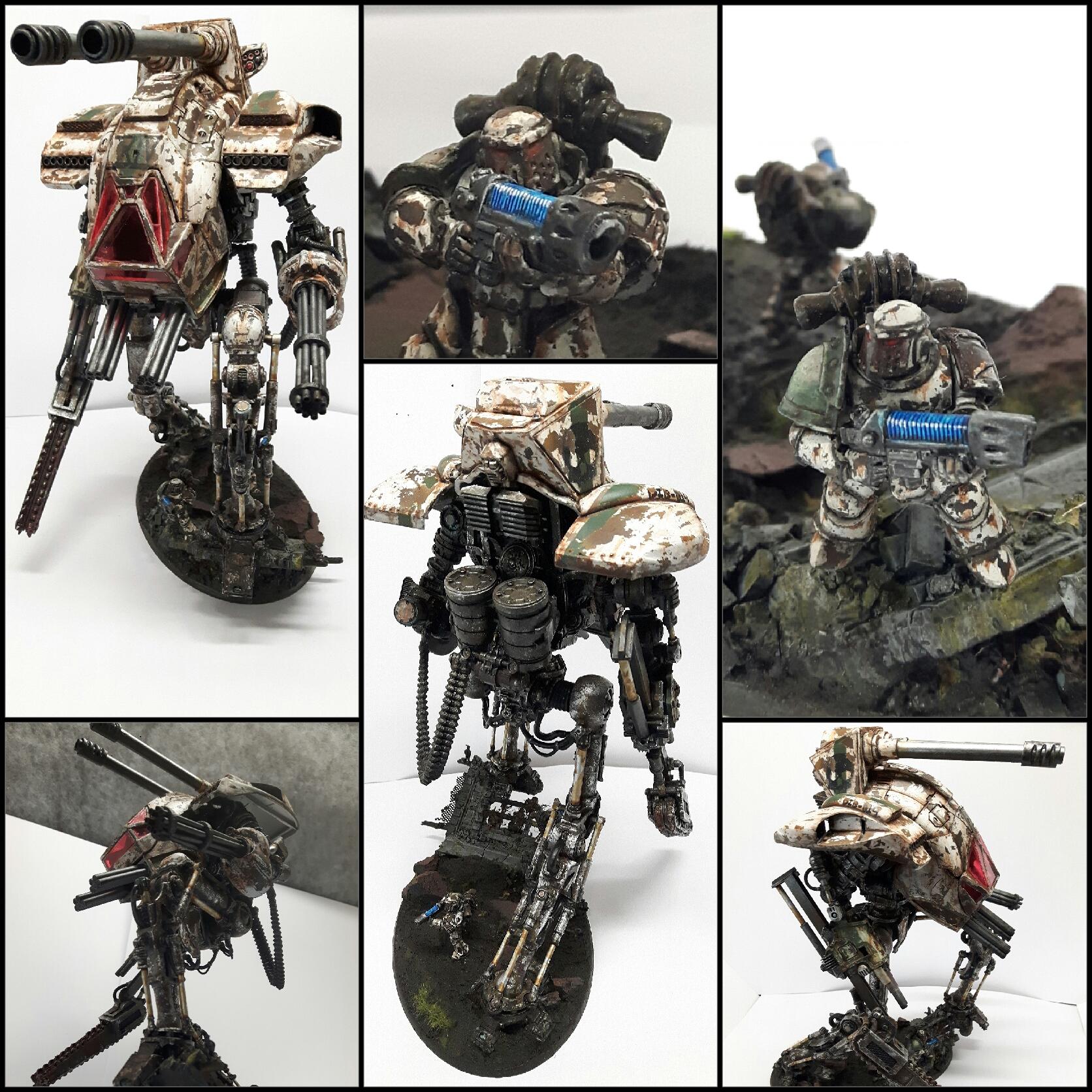 Death guard knight titan!