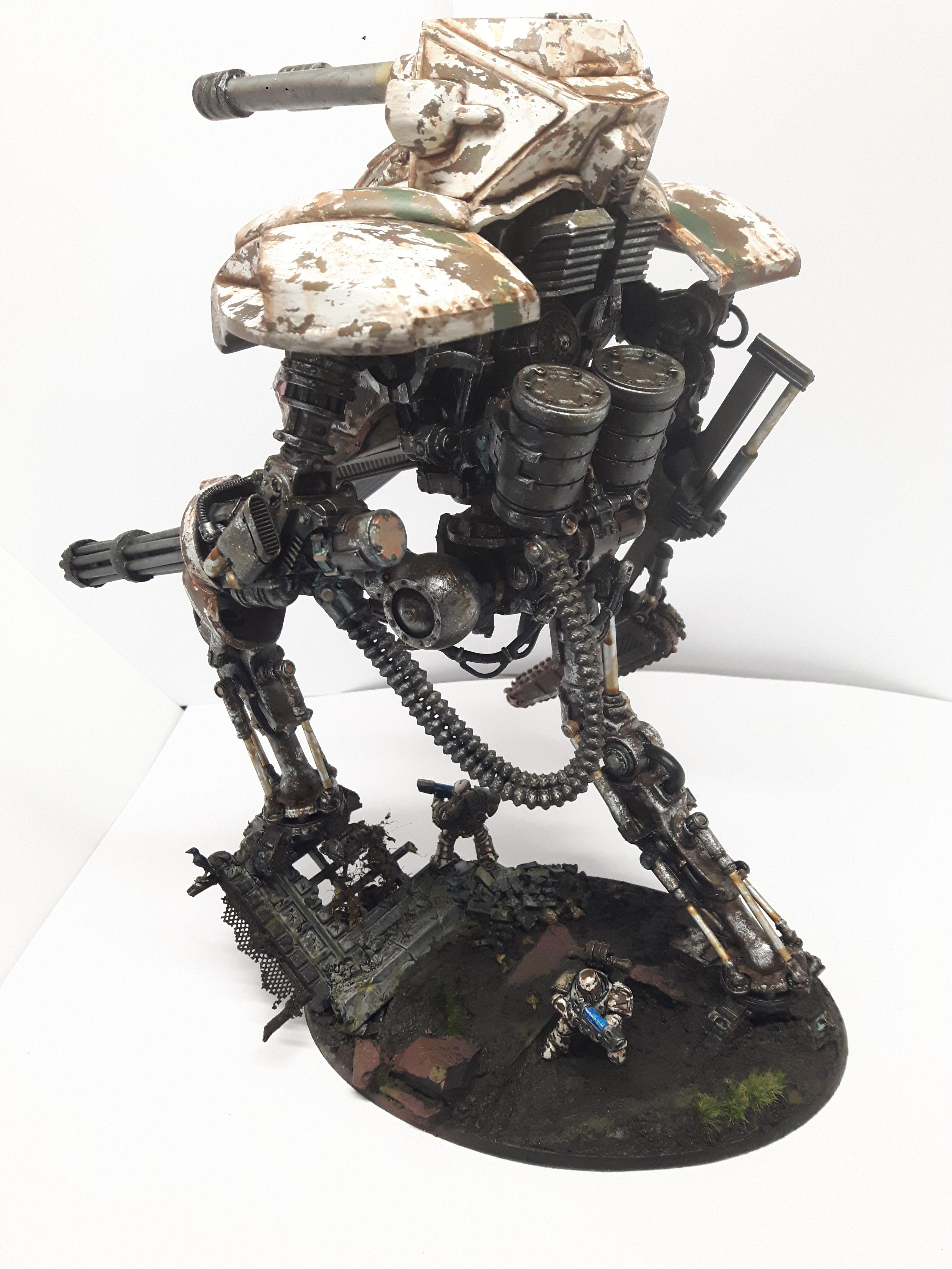 Death guard knight titan back
