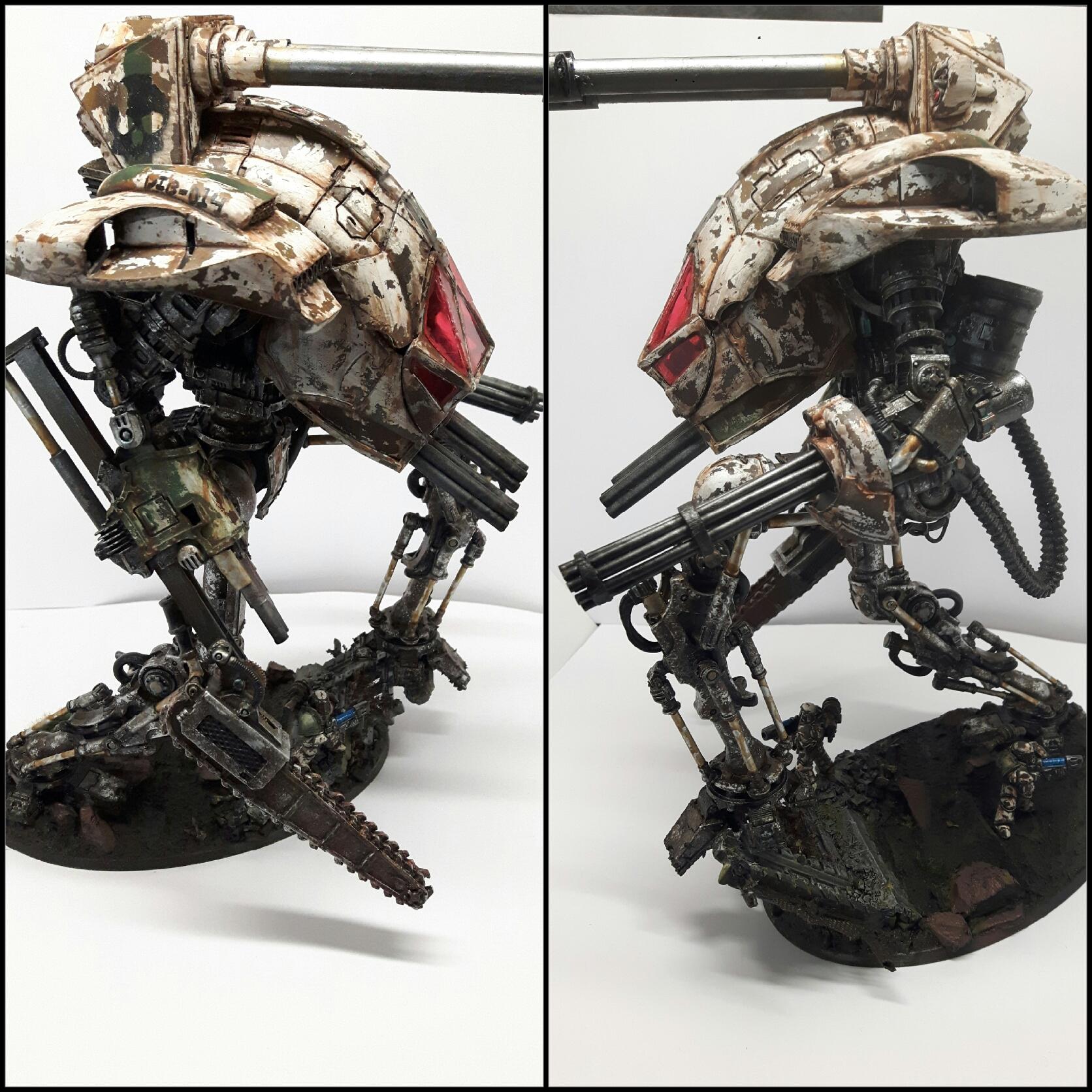 Death guard knight titan sides