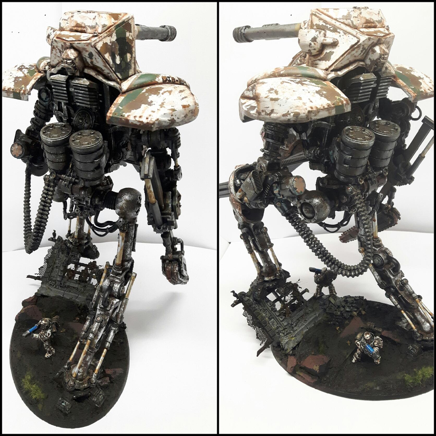 Death guard knight titan back
